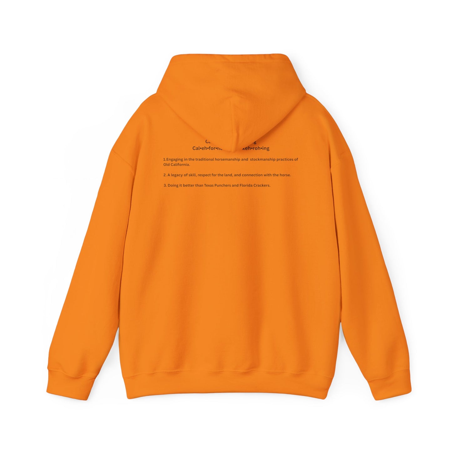 Californio Vaqueroing Design 2 (Light Colored Hoodie)