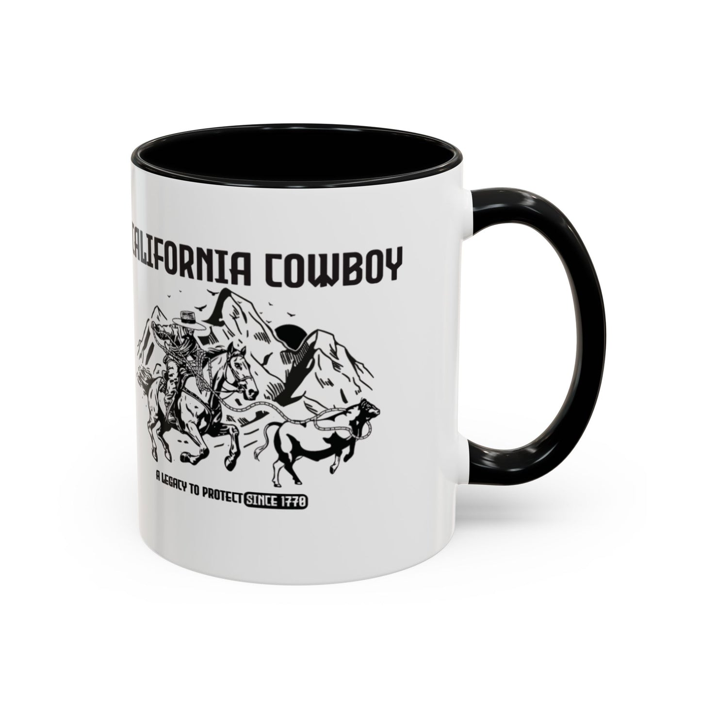 California Cowboy: A Legacy to Protect Since 1770 Sierra Mug (11 and 15oz)