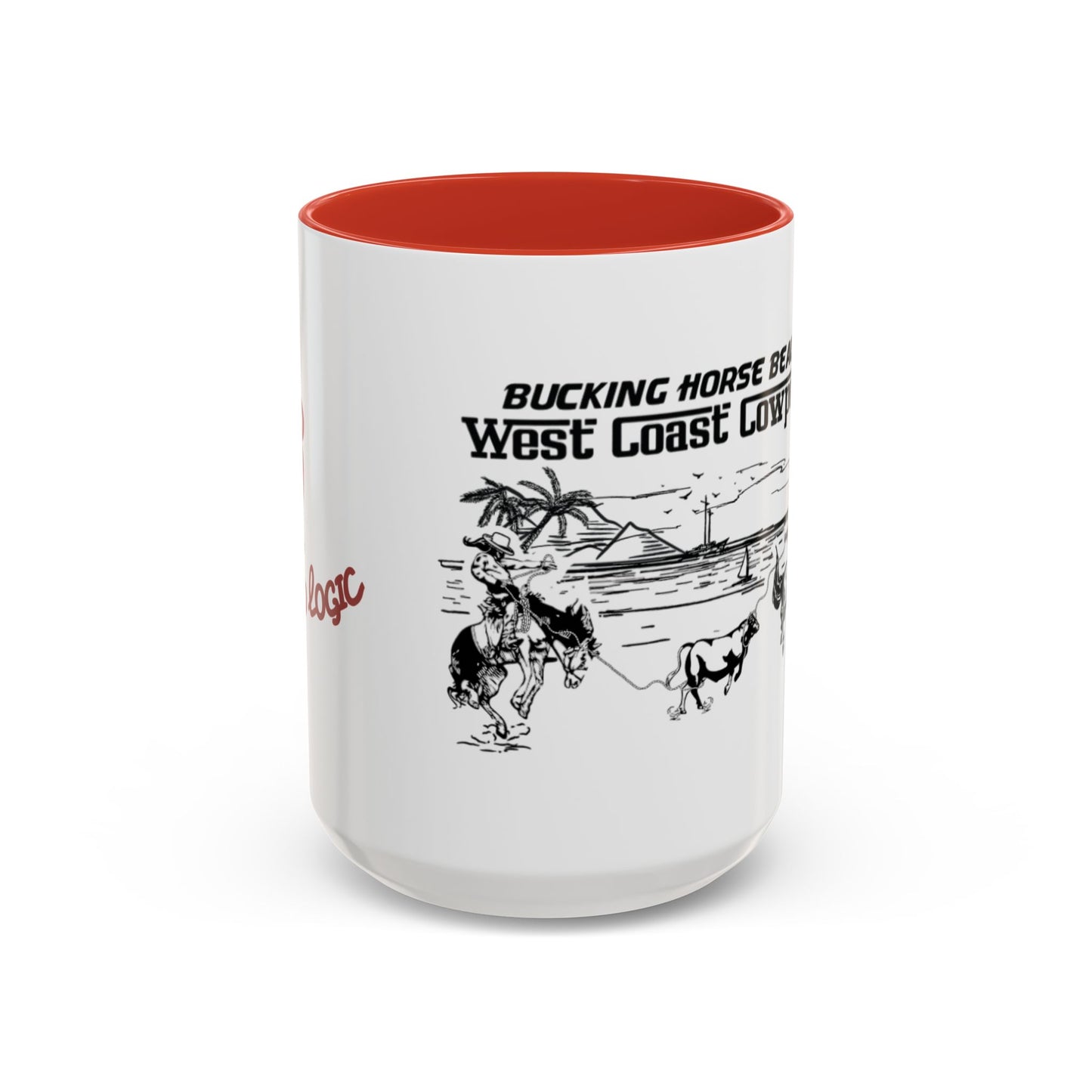 Bucking Horse Beach, West Coast Cowpoke Mug (11 and 15oz)