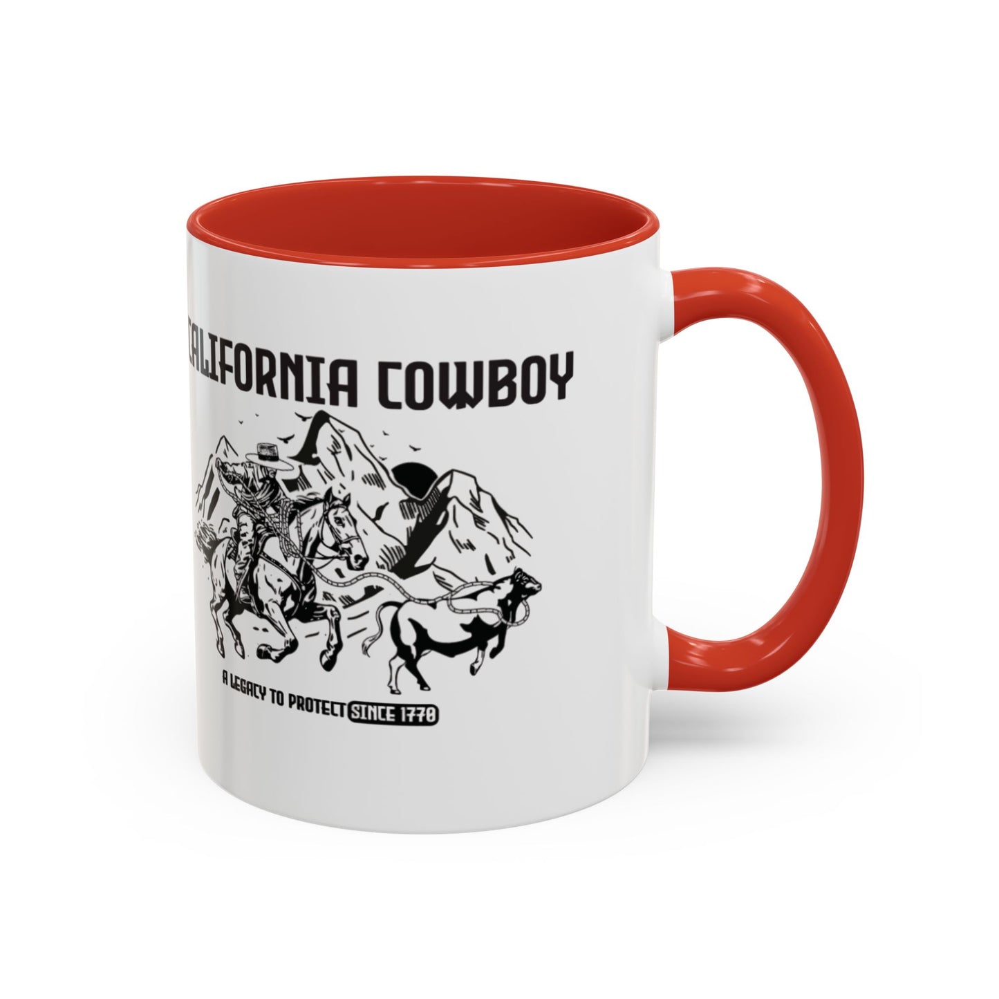 California Cowboy: A Legacy to Protect Since 1770 Sierra Mug (11 and 15oz)