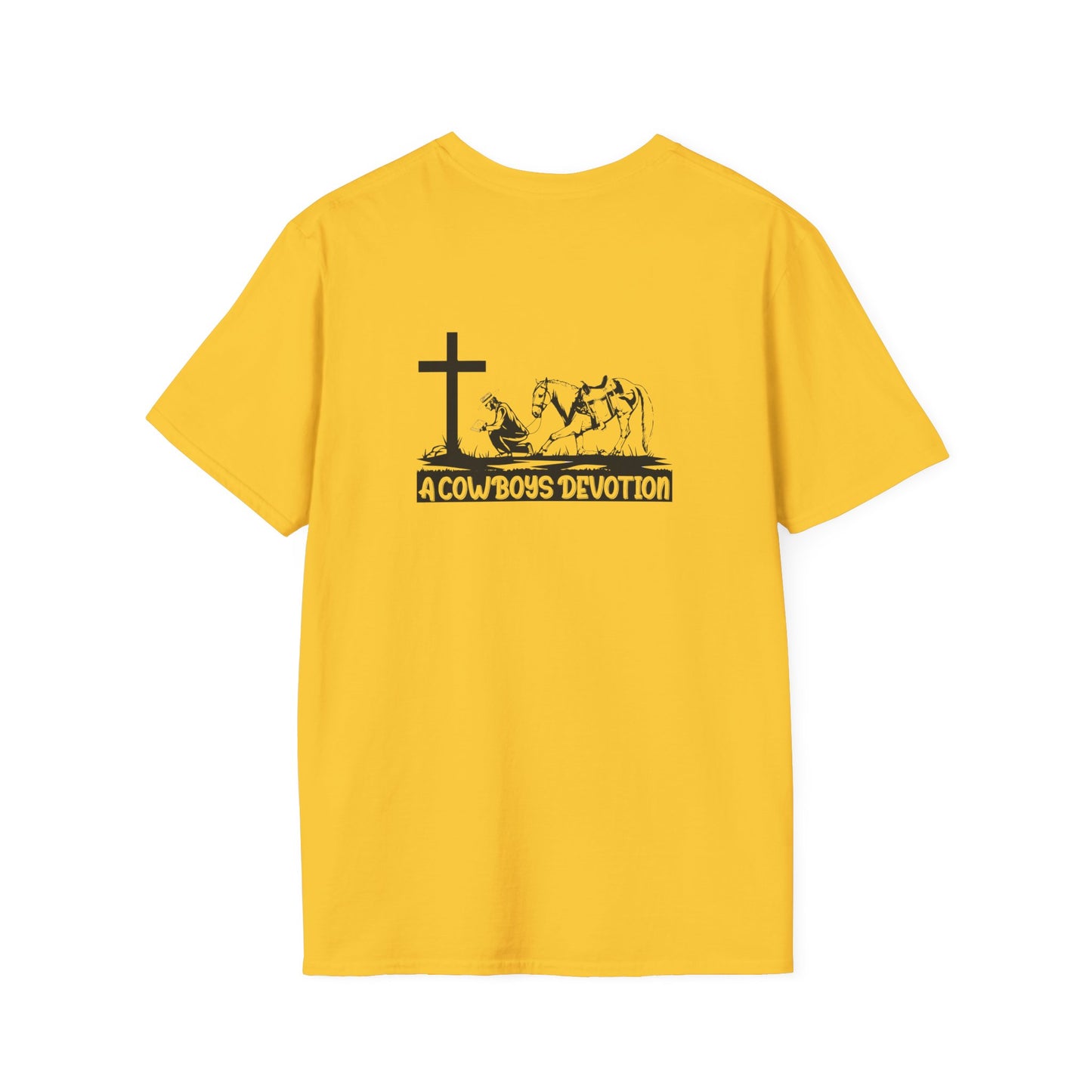 A Cowboy's Devotion (Light Colored Tee)