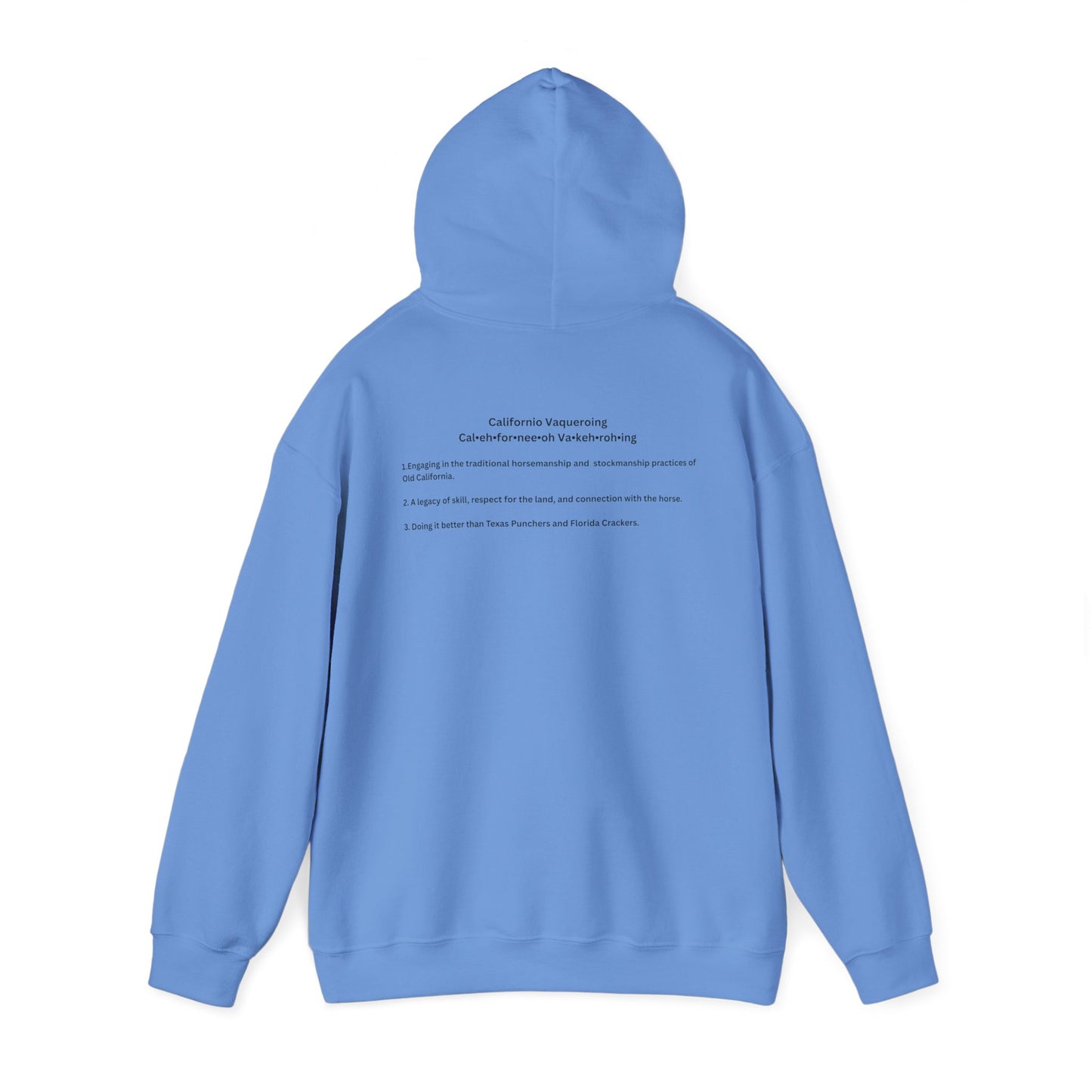 Californio Vaqueroing Design 2 (Light Colored Hoodie)
