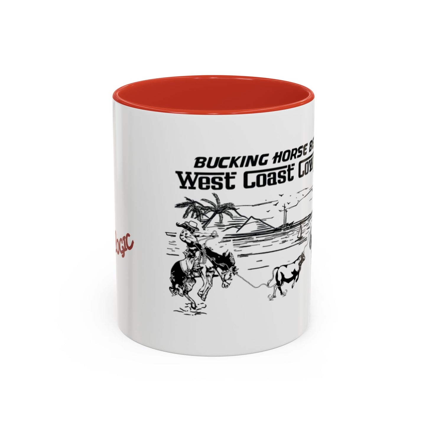 Bucking Horse Beach, West Coast Cowpoke Mug (11 and 15oz)
