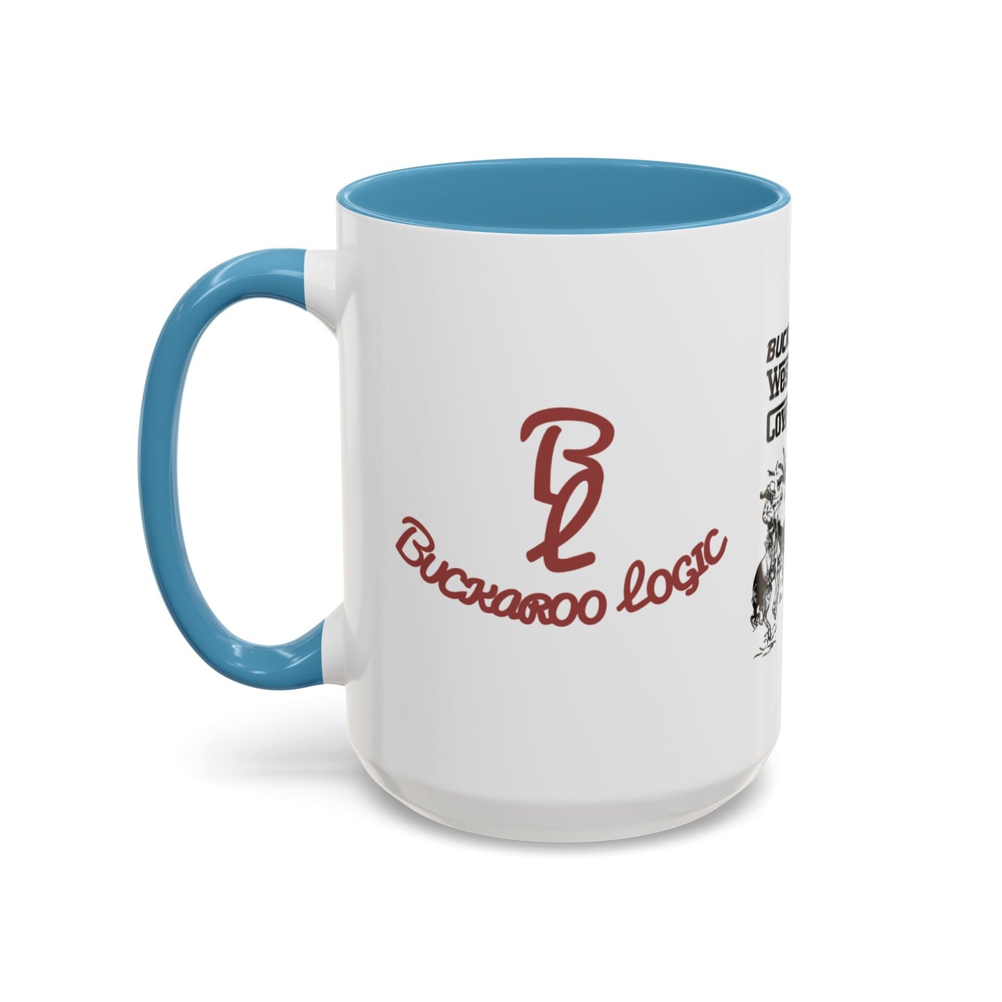 Bucking Horse Beach, West Coast Cowpoke detailed design Mug (11 and 15oz)
