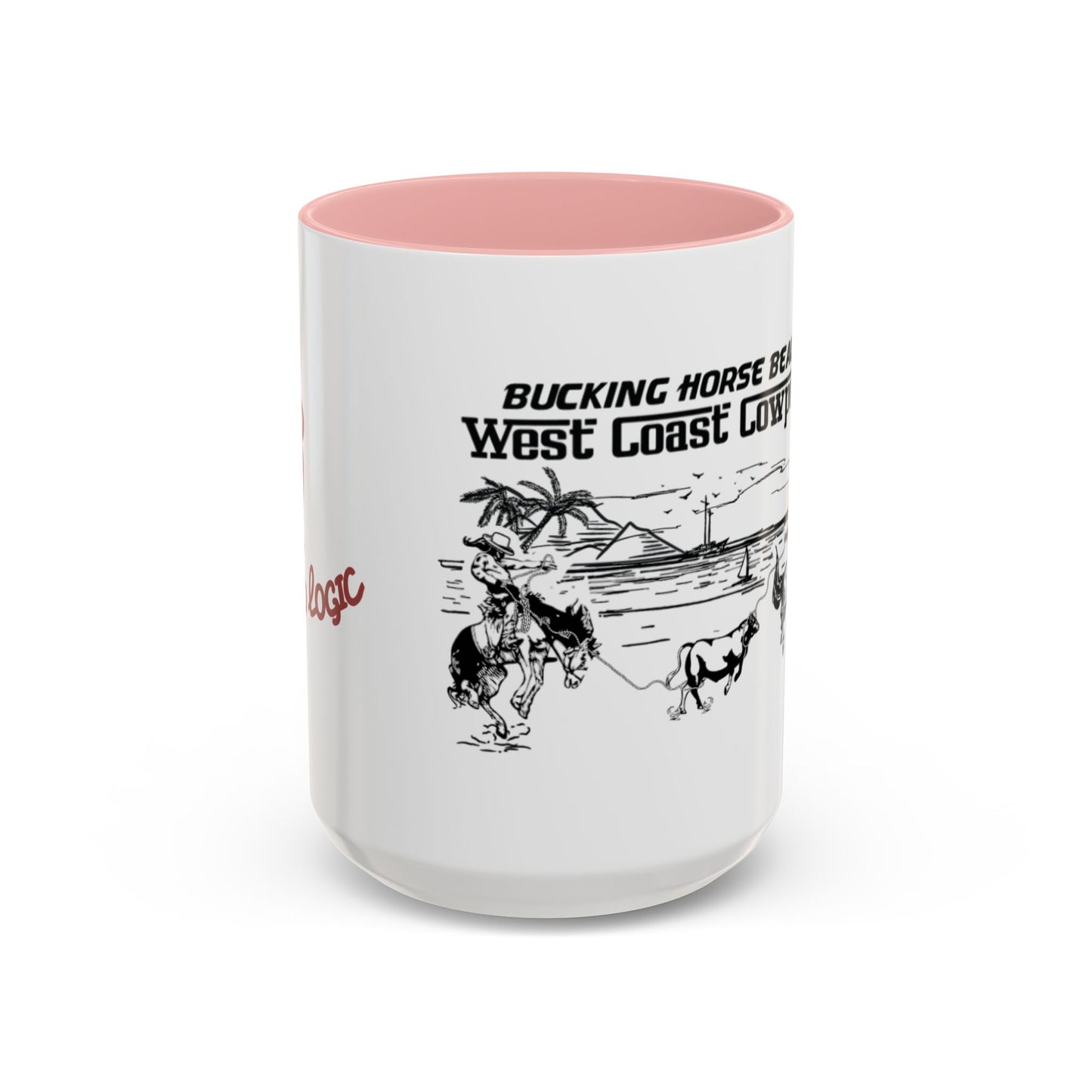 Bucking Horse Beach, West Coast Cowpoke Mug (11 and 15oz)