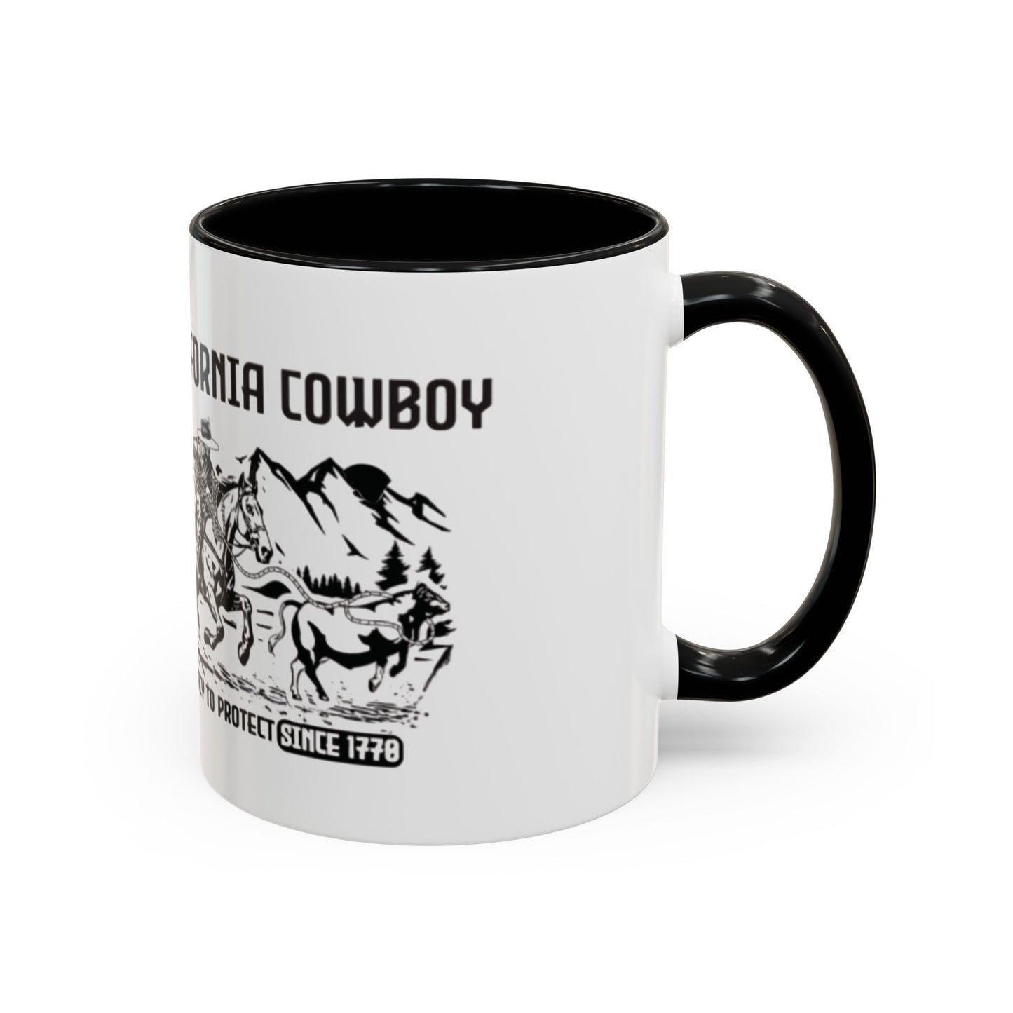 California Cowboy: A Legacy to Protect Since 1770 Pacific Crest Mug (11 and 15oz)