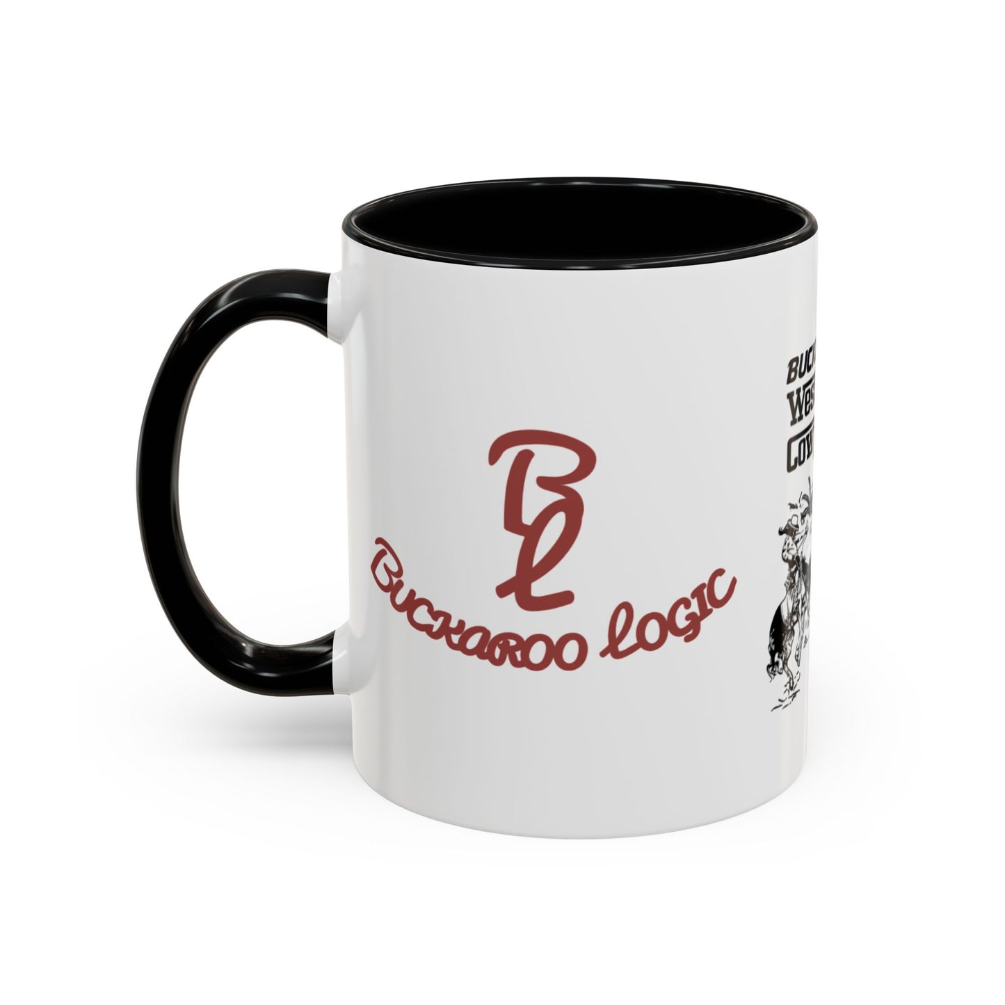 Bucking Horse Beach, West Coast Cowpoke detailed design Mug (11 and 15oz)