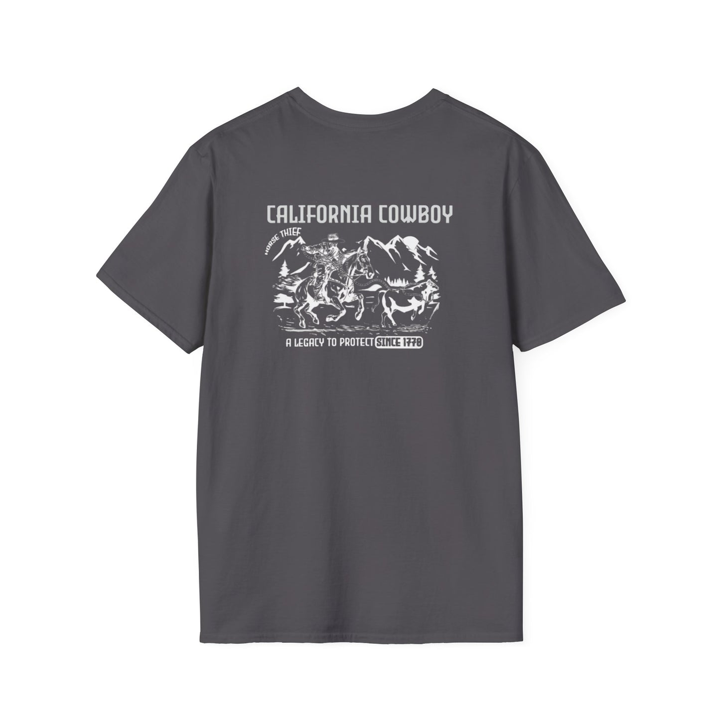 California Cowboy: A Legacy to Protect Since 1770 Pacific Crest Trail (Dark Tees)