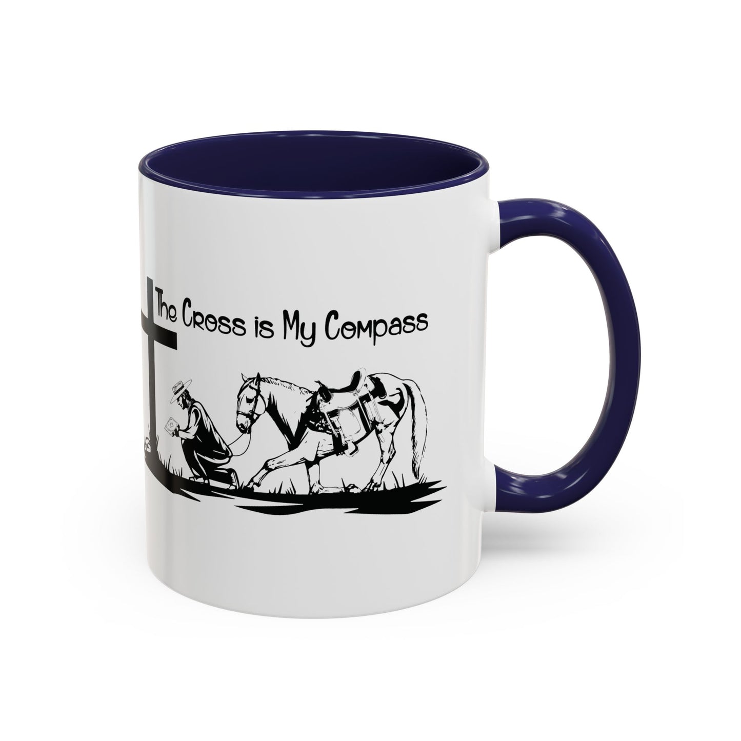 The Cross is my Compass Coffee Cup (11 and 15oz)