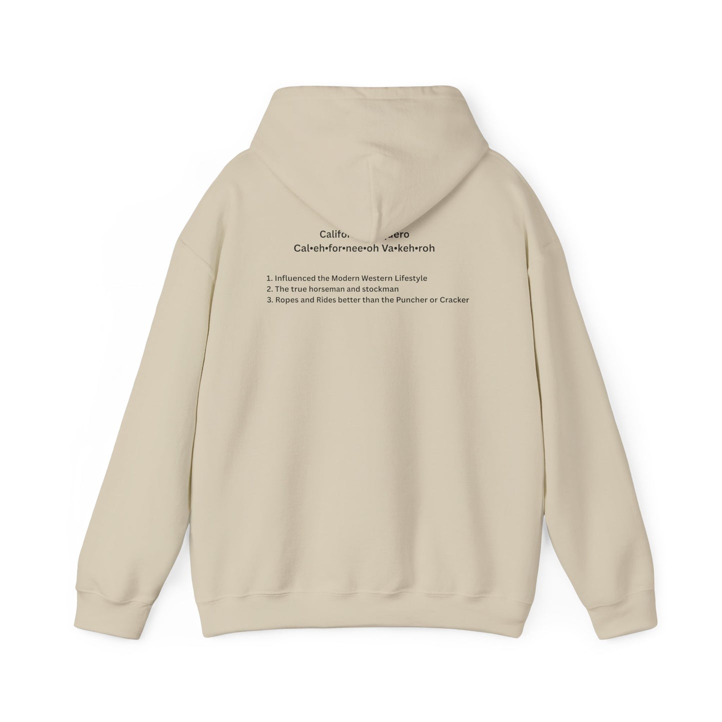 Californio Vaquero (Light Colored Hoodie)