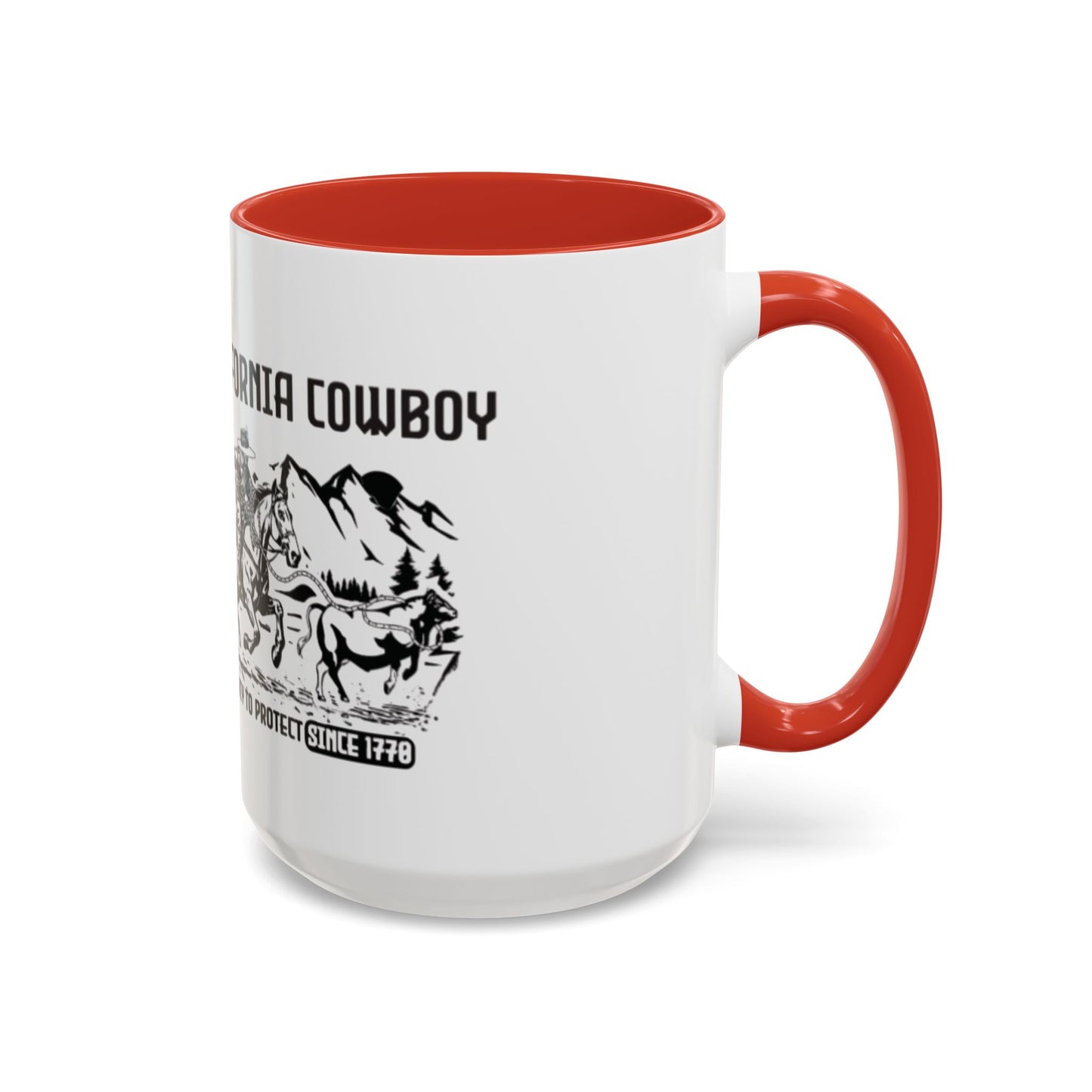 California Cowboy: A Legacy to Protect Since 1770 Pacific Crest Mug (11 and 15oz)