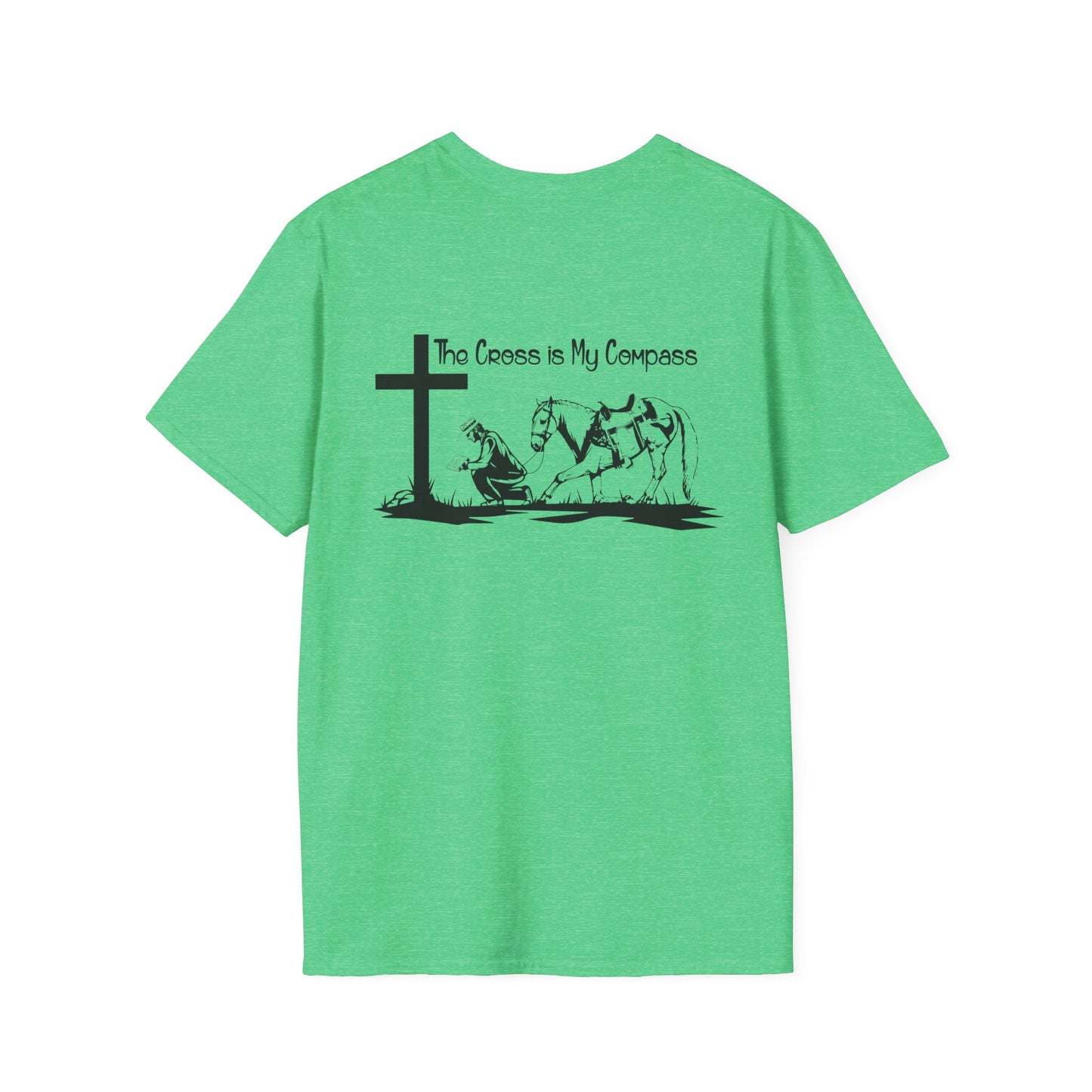 The Cross is my Compass Style (Light Colored Tee)