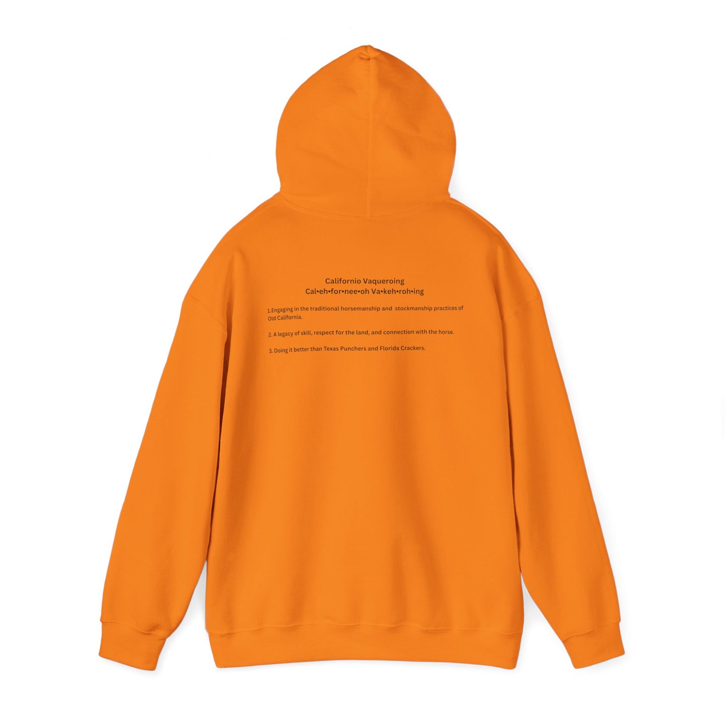 Californio Vaqueroing Design 2 (Light Colored Hoodie)