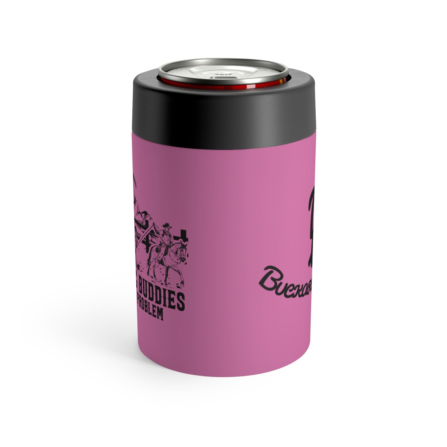 My Drinking Buddies Have a Roping Problem (Concept 1, Pink 12 Oz Koozie Tumbler)