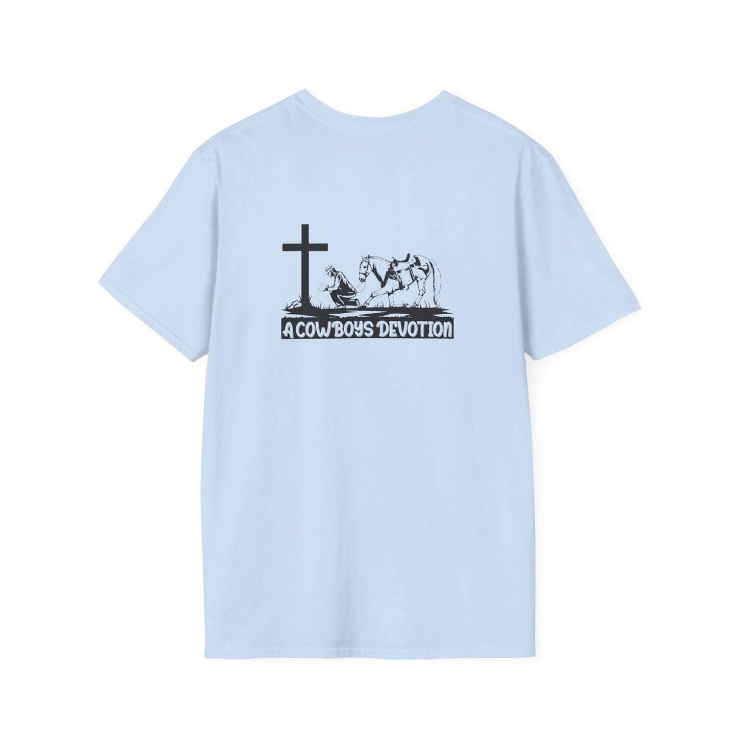 A Cowboy's Devotion (Light Colored Tee)