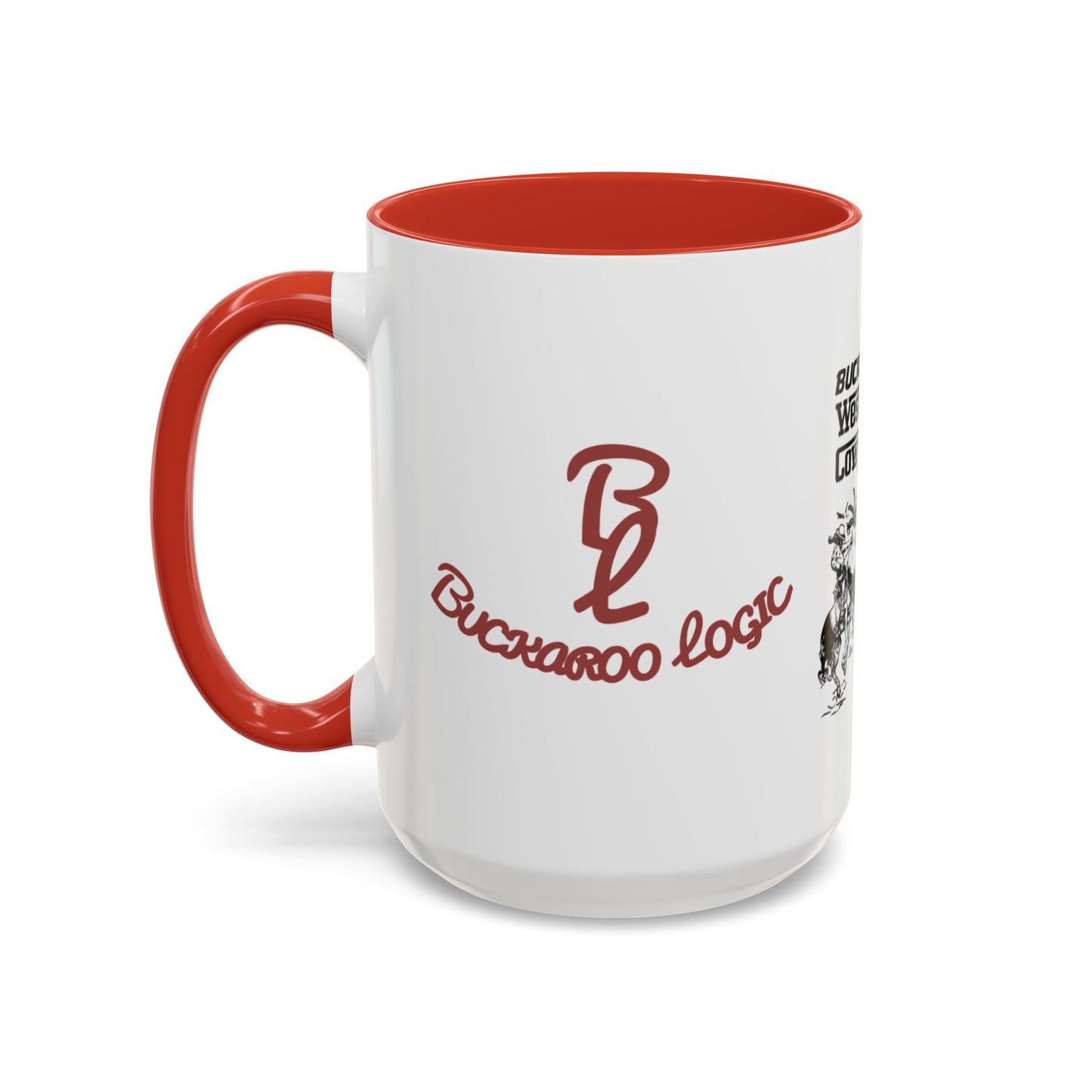 Bucking Horse Beach, West Coast Cowpoke detailed design Mug (11 and 15oz)