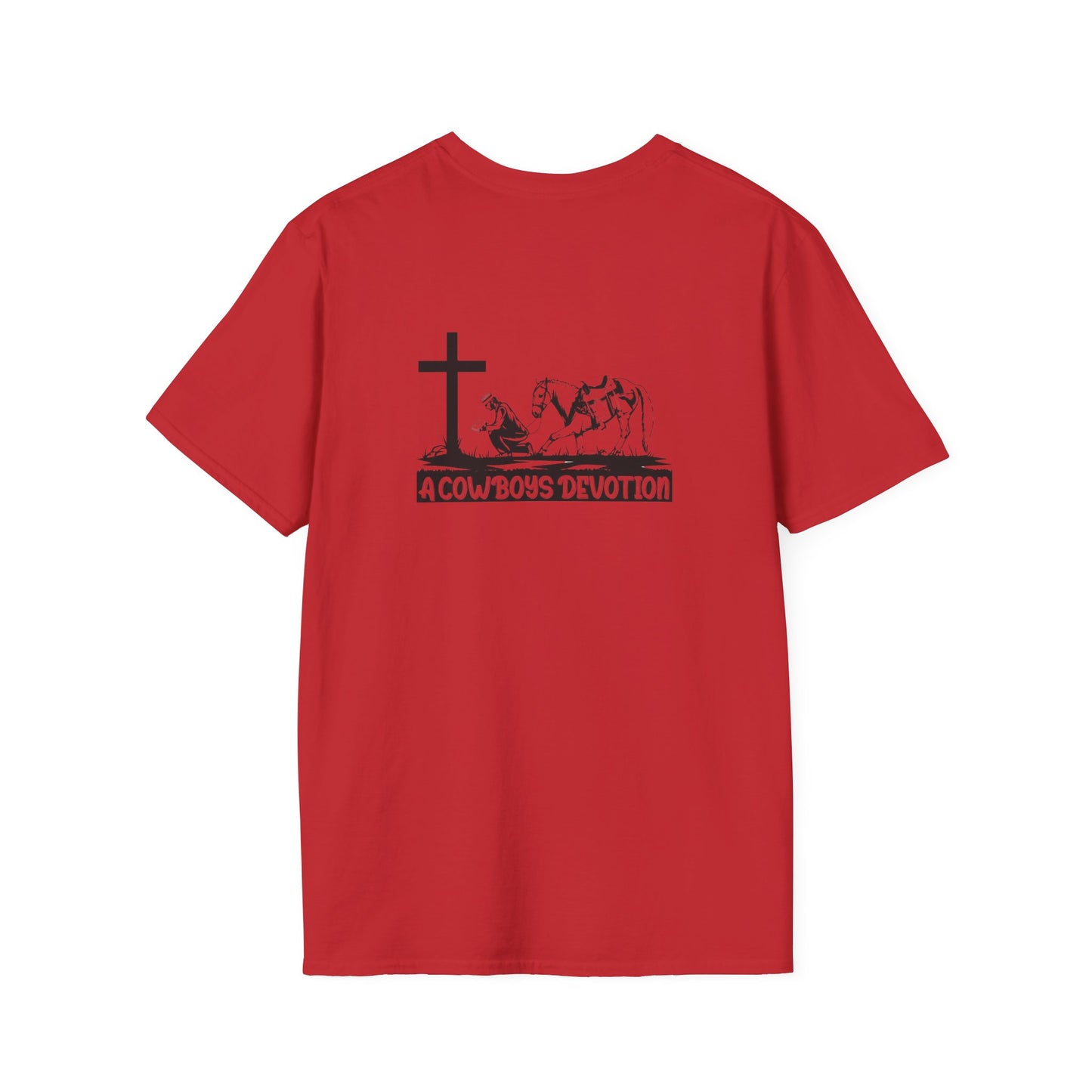A Cowboy's Devotion (Light Colored Tee)