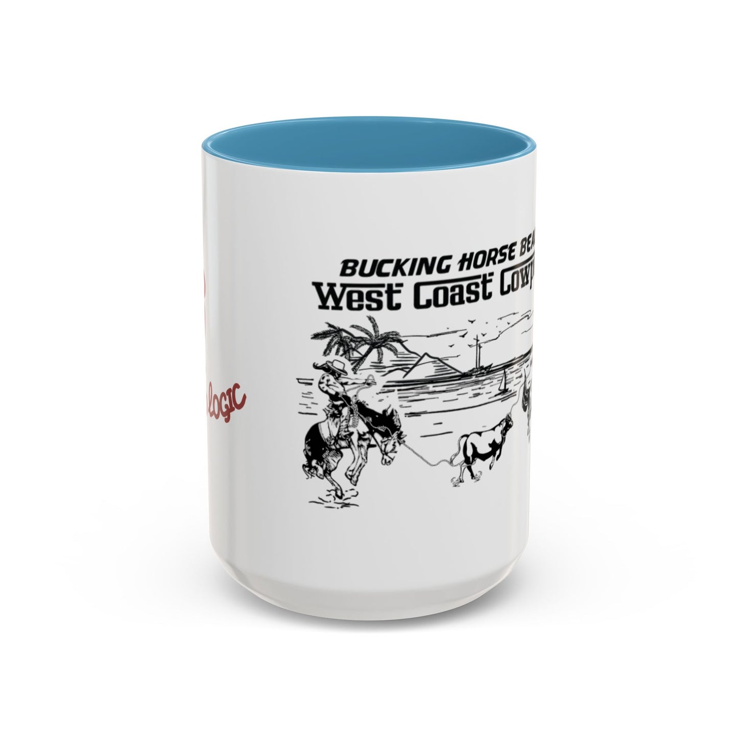 Bucking Horse Beach, West Coast Cowpoke Mug (11 and 15oz)