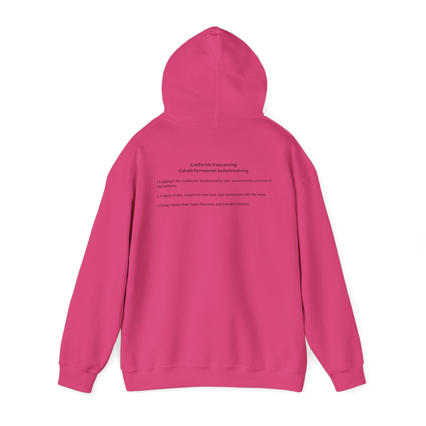Californio Vaqueroing Design 2 (Light Colored Hoodie)