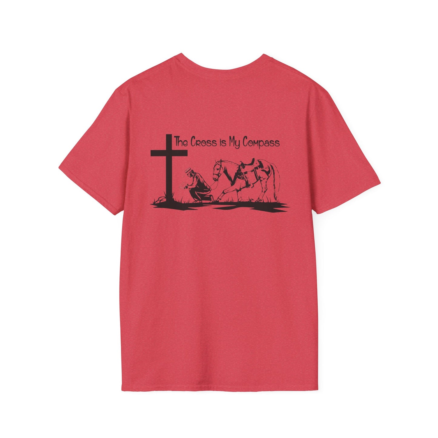 The Cross is my Compass Style (Light Colored Tee)