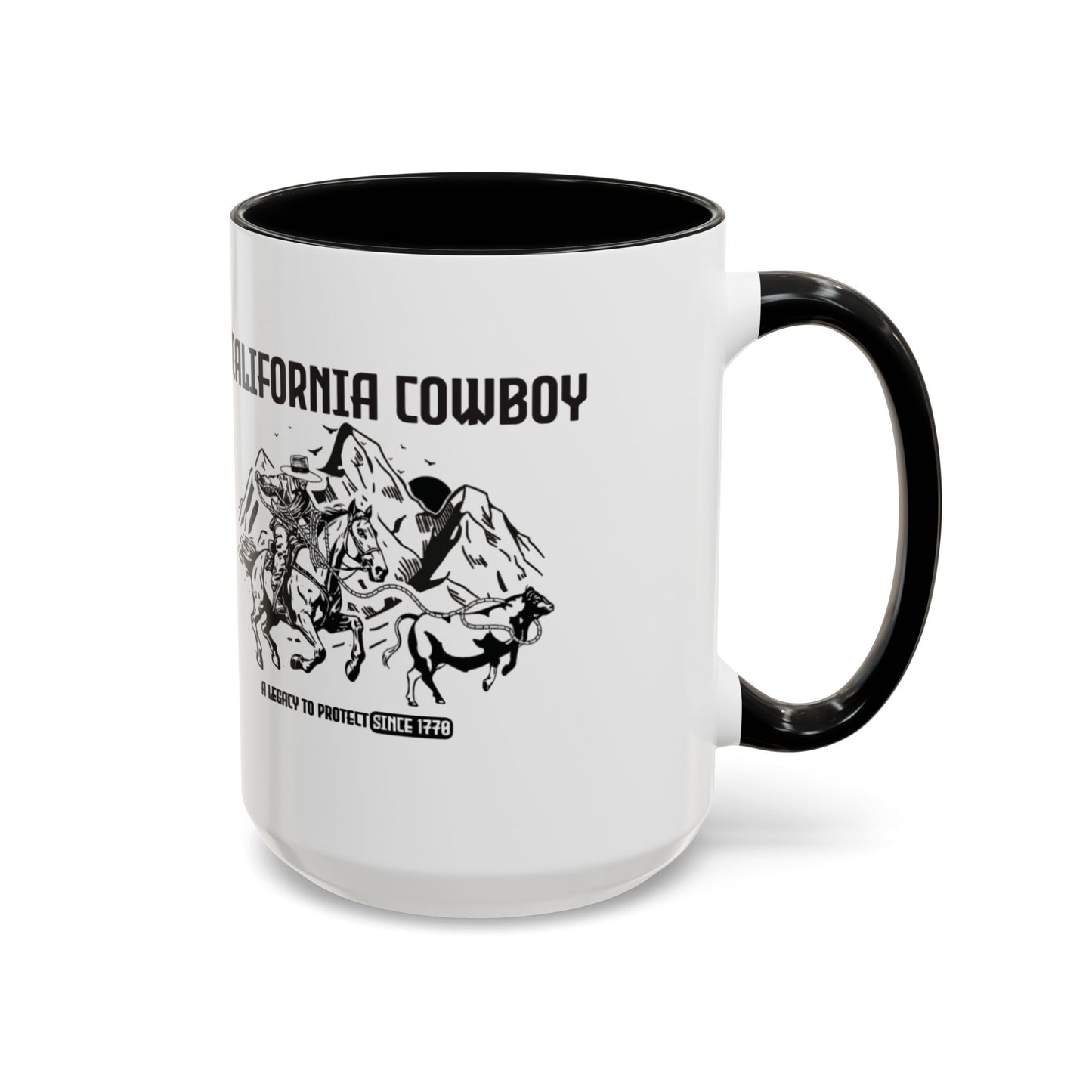 California Cowboy: A Legacy to Protect Since 1770 Sierra Mug (11 and 15oz)