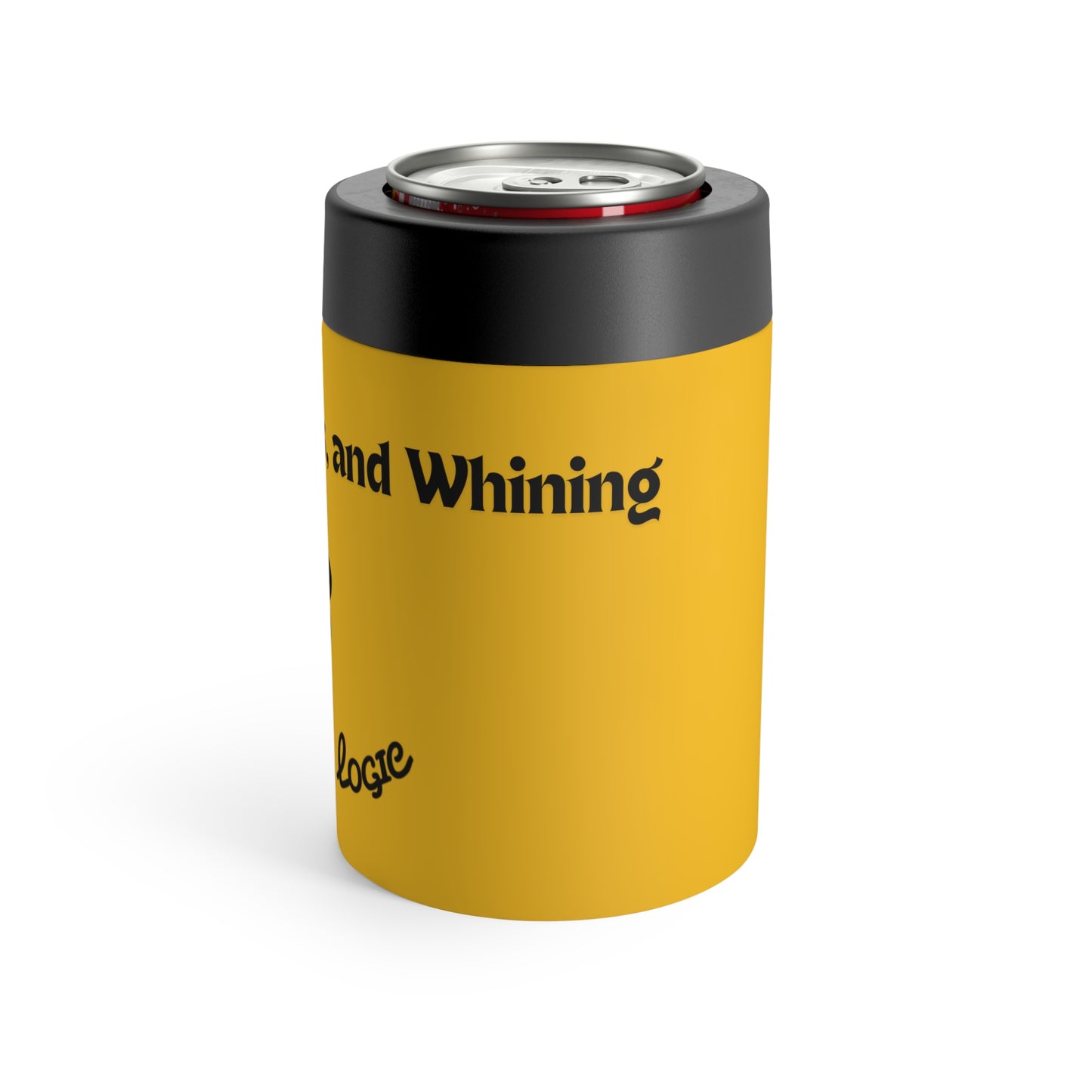No Dogs, Mares, or Whining, Yellow Colored 12 Oz Koozie Tumbler