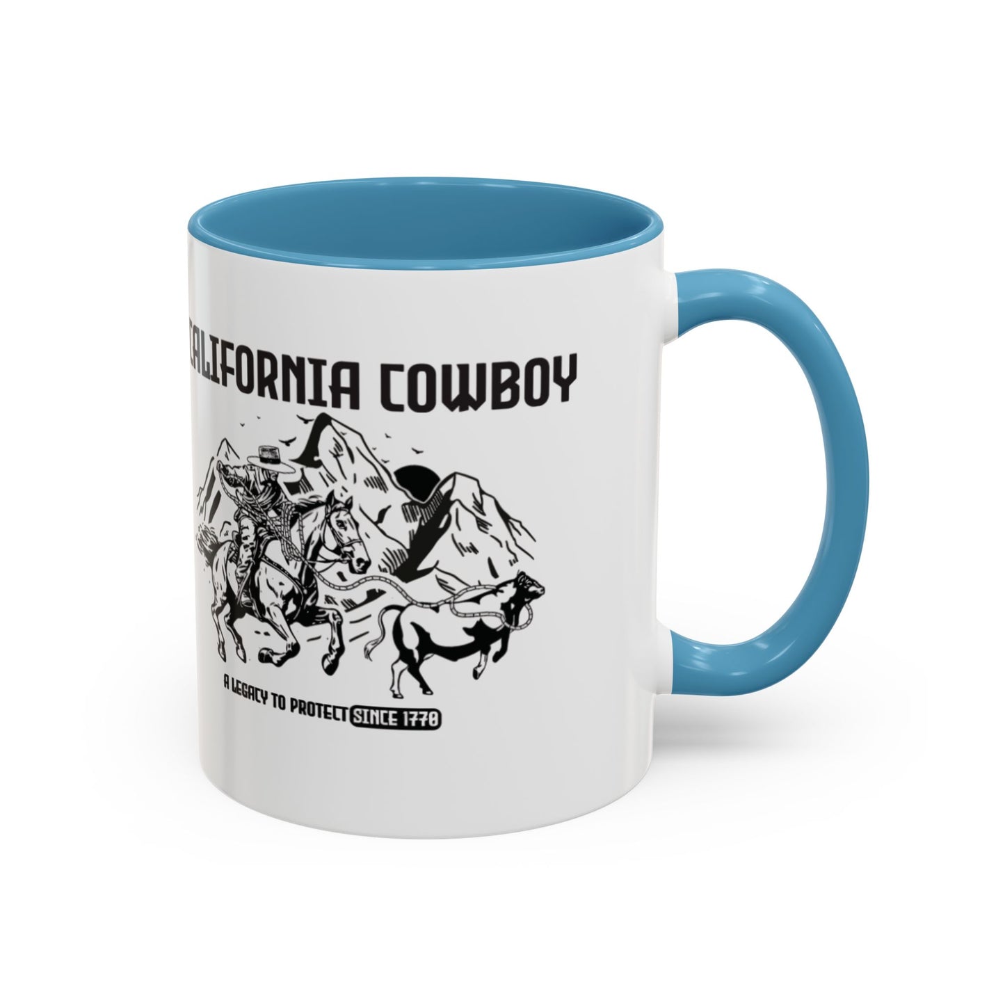 California Cowboy: A Legacy to Protect Since 1770 Sierra Mug (11 and 15oz)