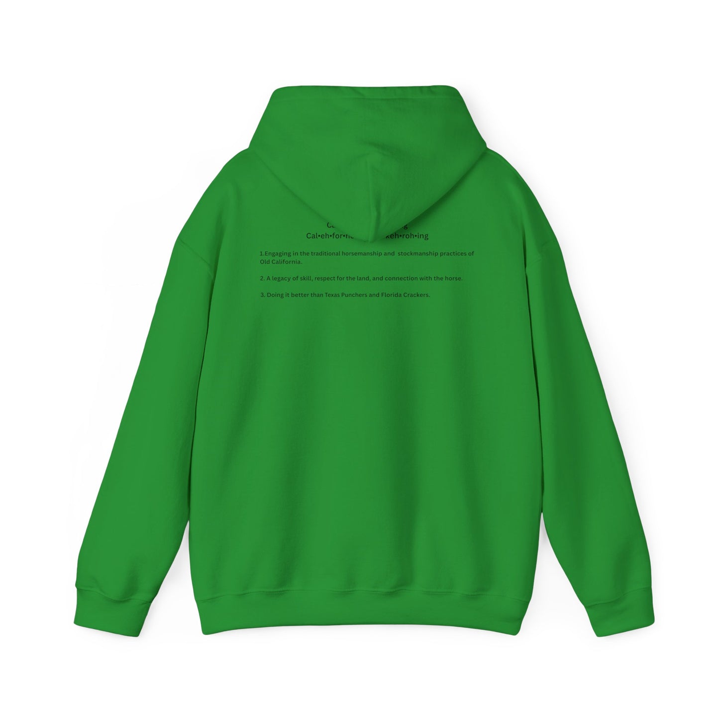 Californio Vaqueroing Design 2 (Light Colored Hoodie)