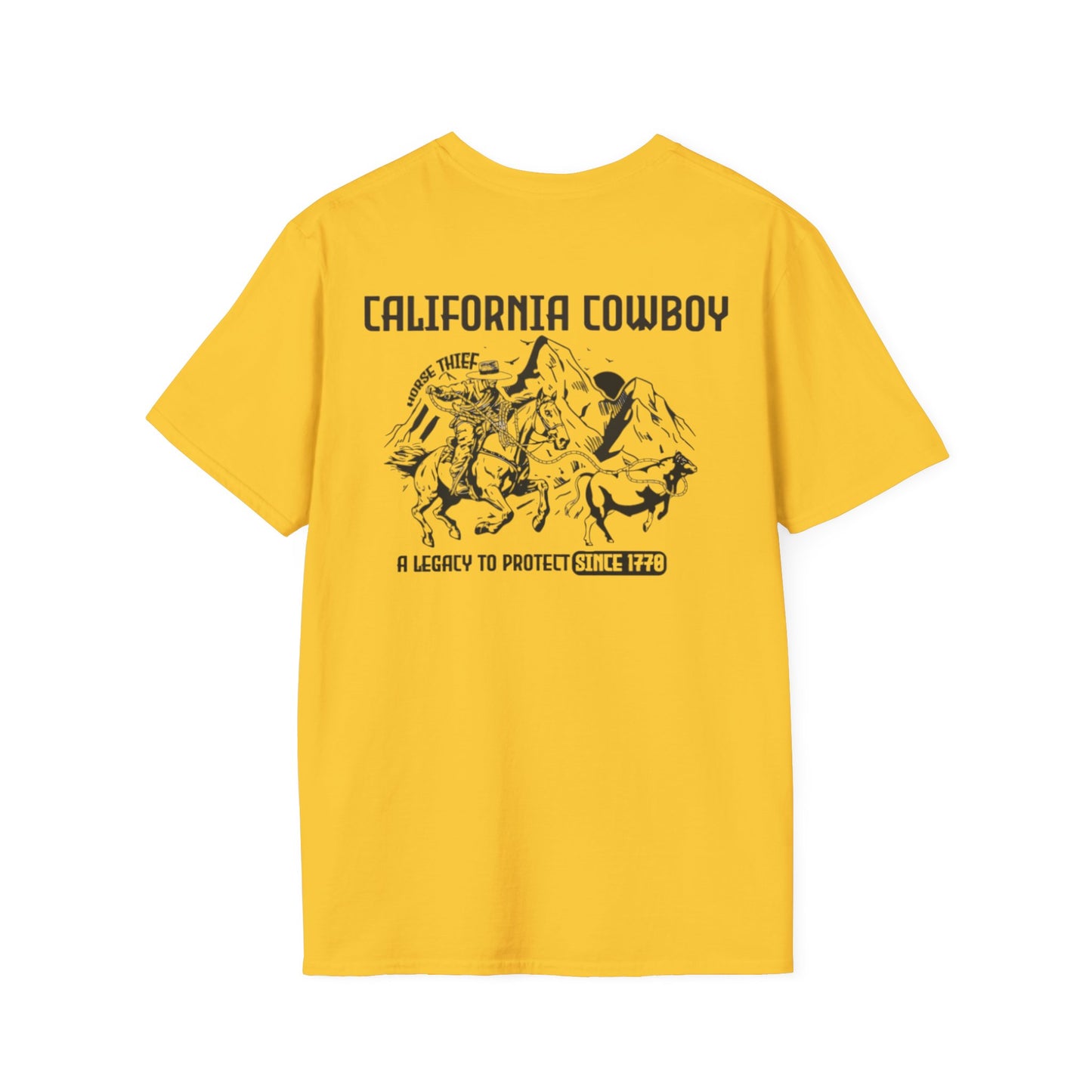 California Cowboy: A Legacy to Protect Since 1770 Mountain Tee