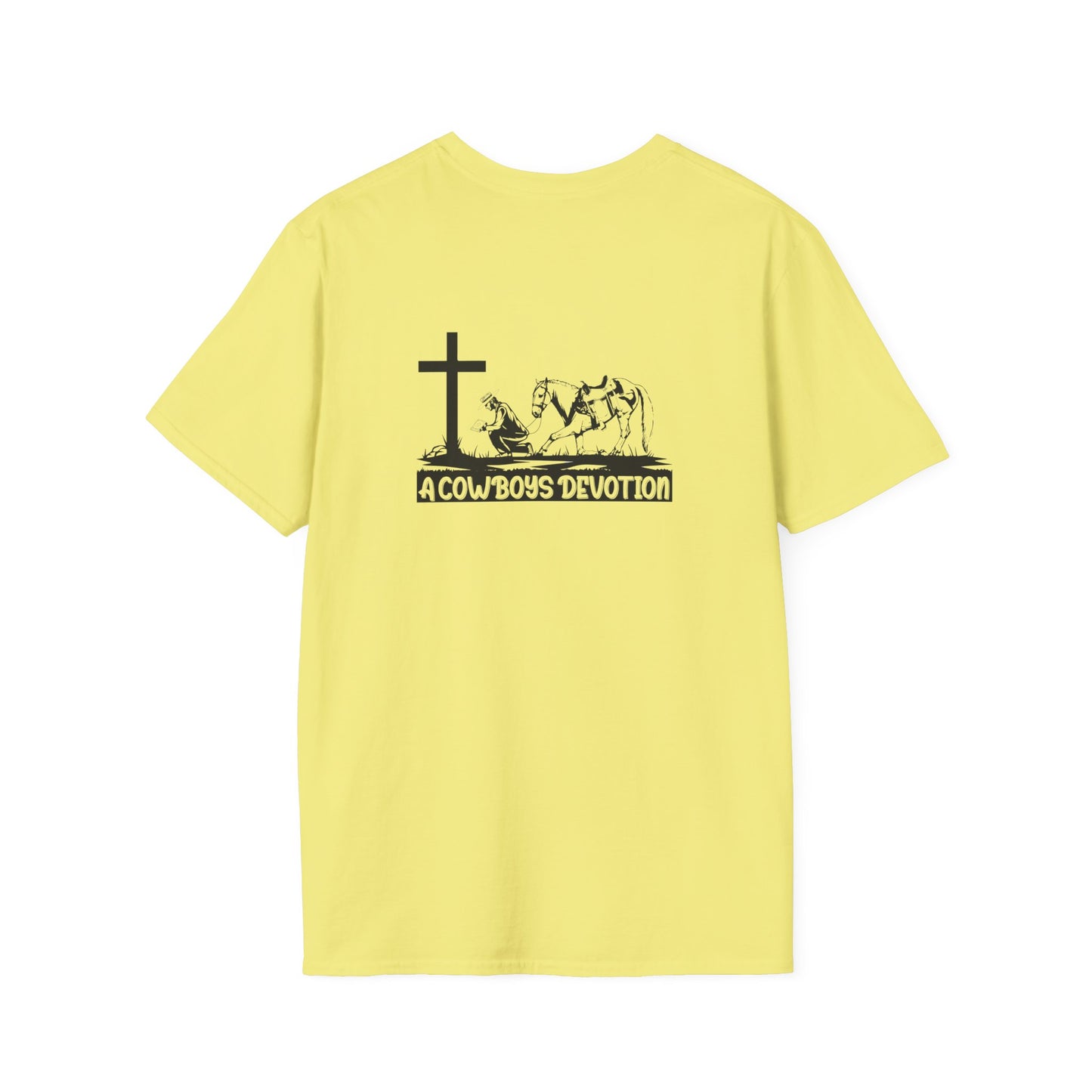 A Cowboy's Devotion (Light Colored Tee)