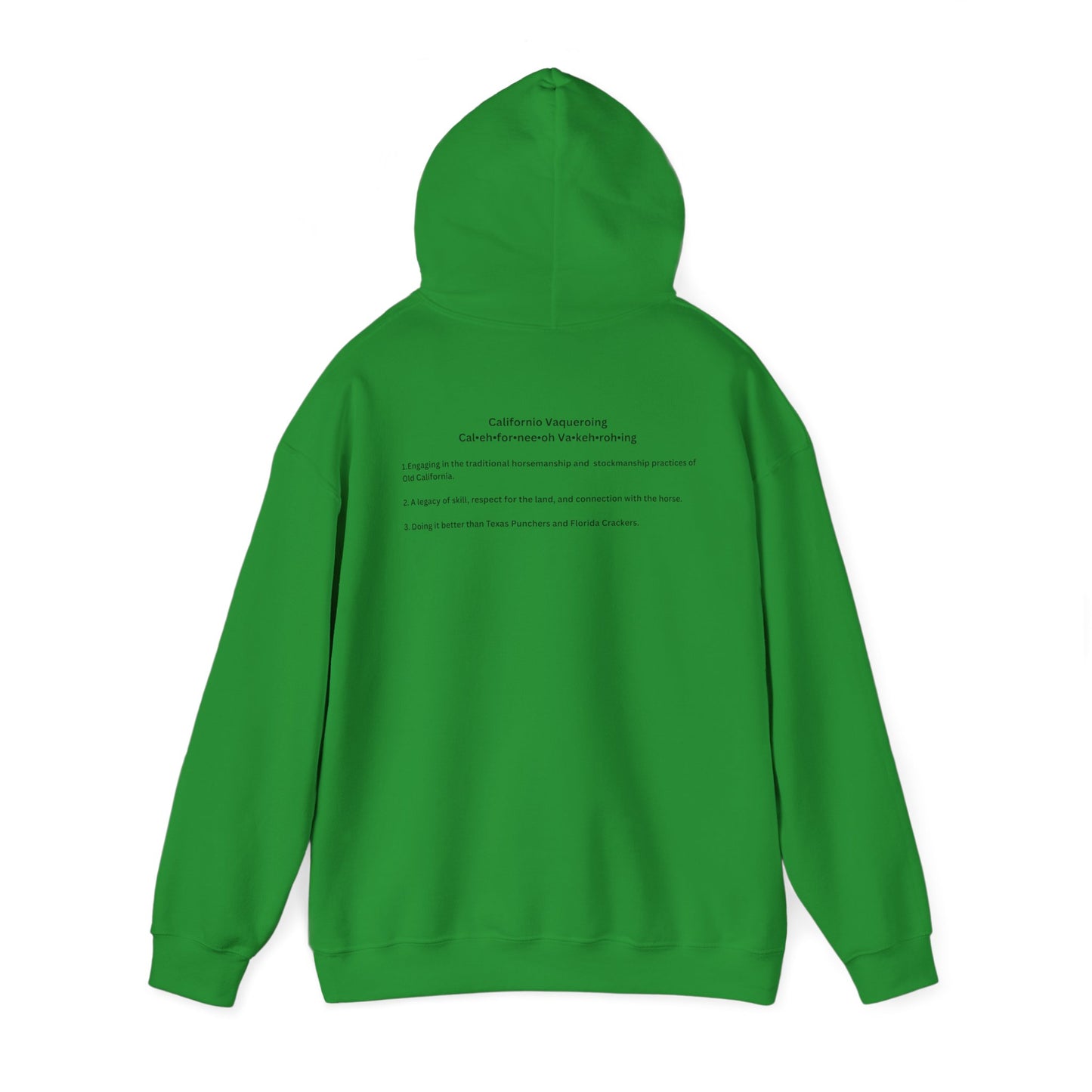 Californio Vaqueroing Design 2 (Light Colored Hoodie)