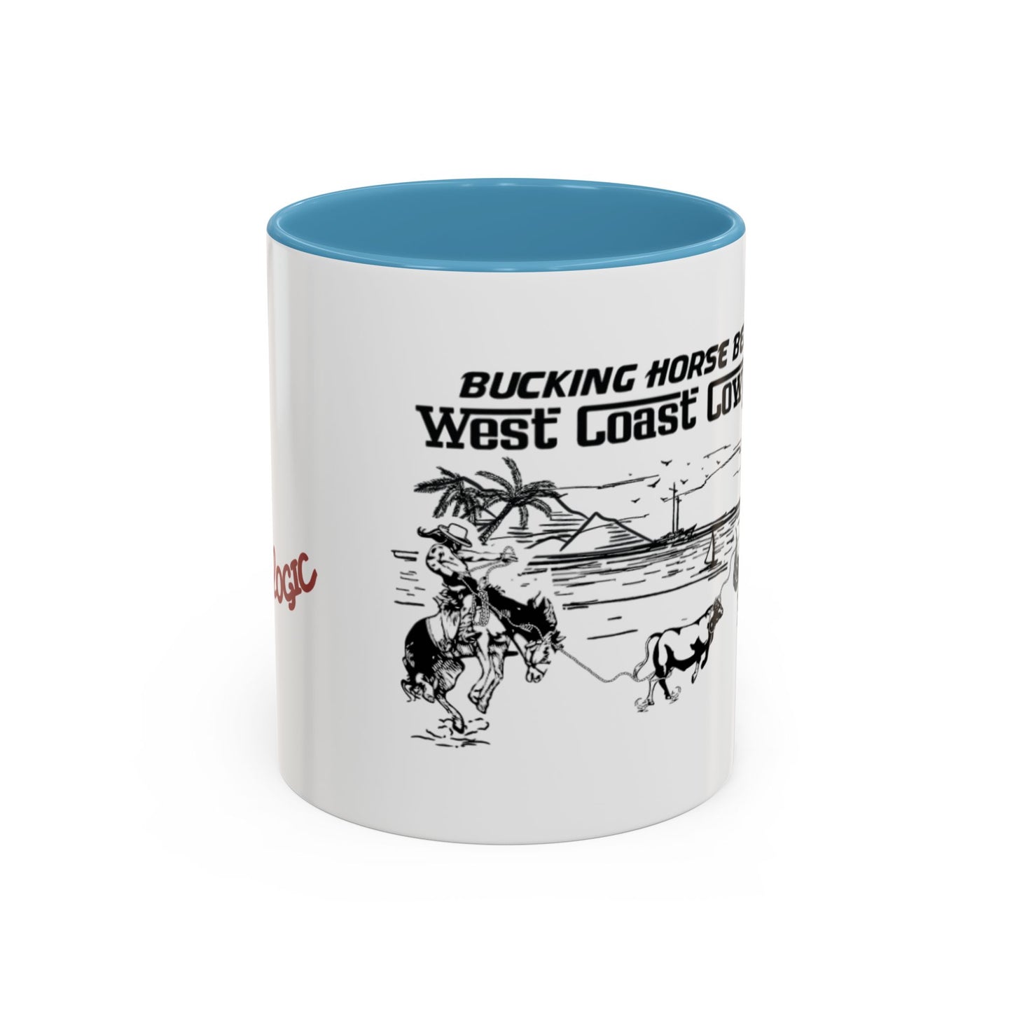 Bucking Horse Beach, West Coast Cowpoke Mug (11 and 15oz)
