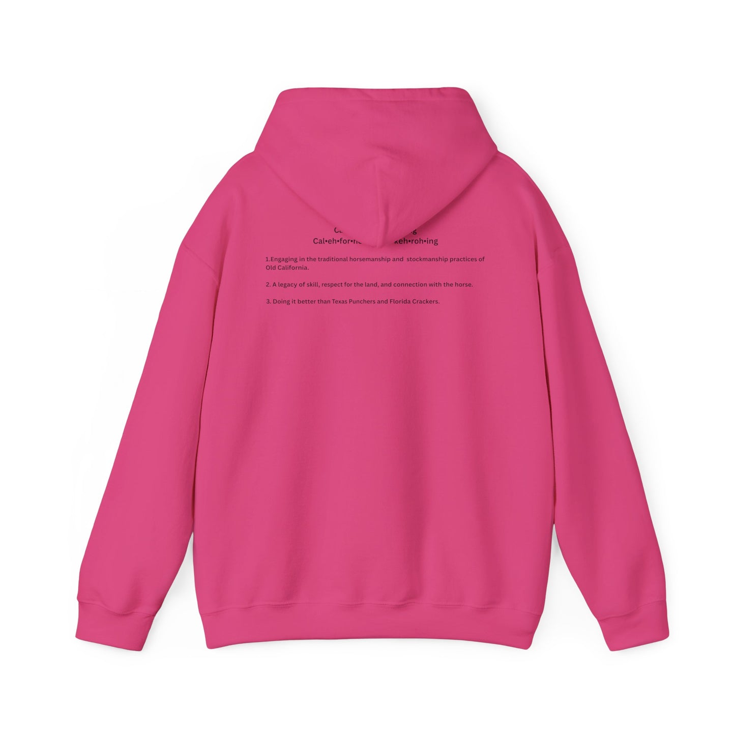 Californio Vaqueroing Design 2 (Light Colored Hoodie)