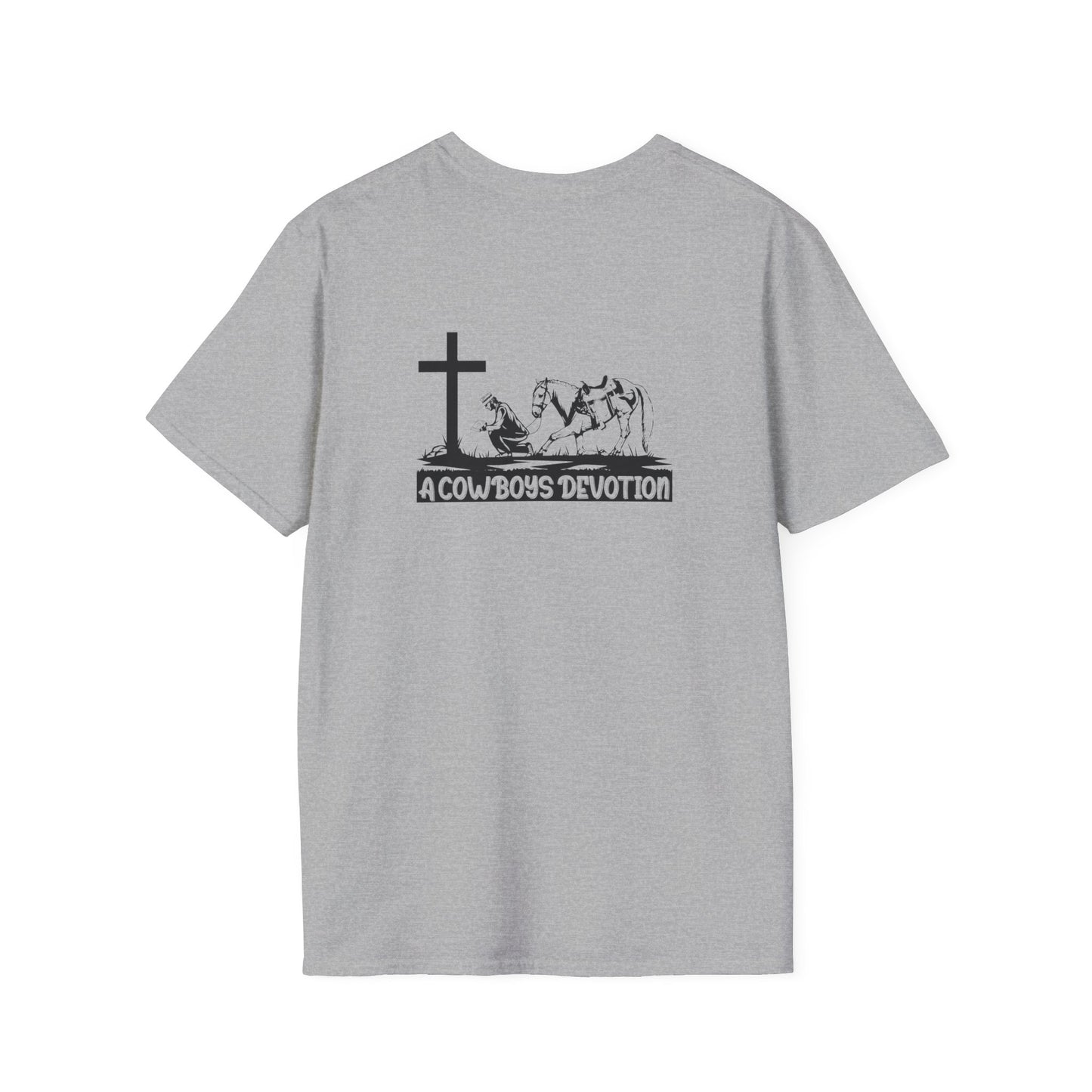 A Cowboy's Devotion (Light Colored Tee)