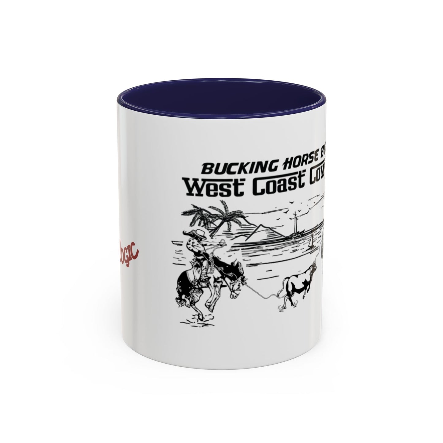 Bucking Horse Beach, West Coast Cowpoke Mug (11 and 15oz)