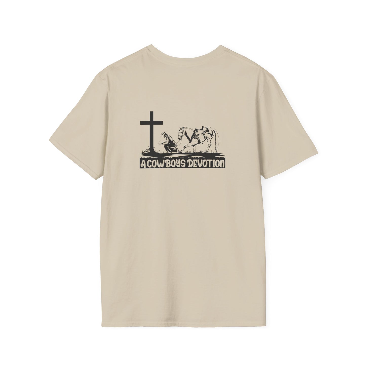 A Cowboy's Devotion (Light Colored Tee)