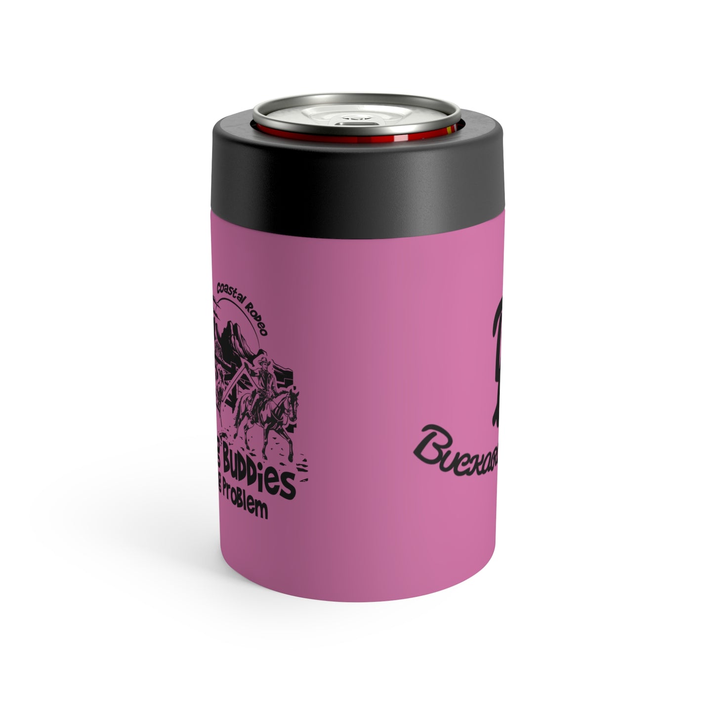My Drinking Buddies Have a Roping Problem (Concept 2, Pink 12 Oz Koozie Tumbler)