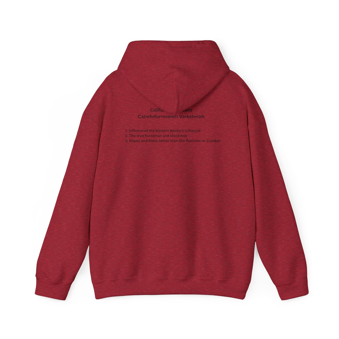 Californio Vaquero (Light Colored Hoodie)