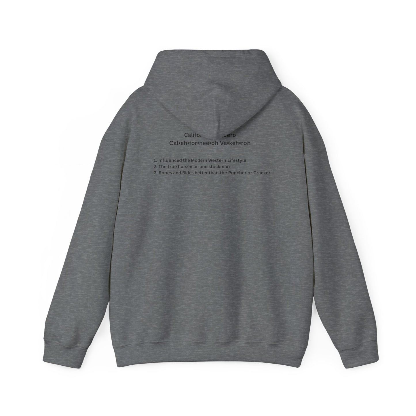 Californio Vaquero (Light Colored Hoodie)