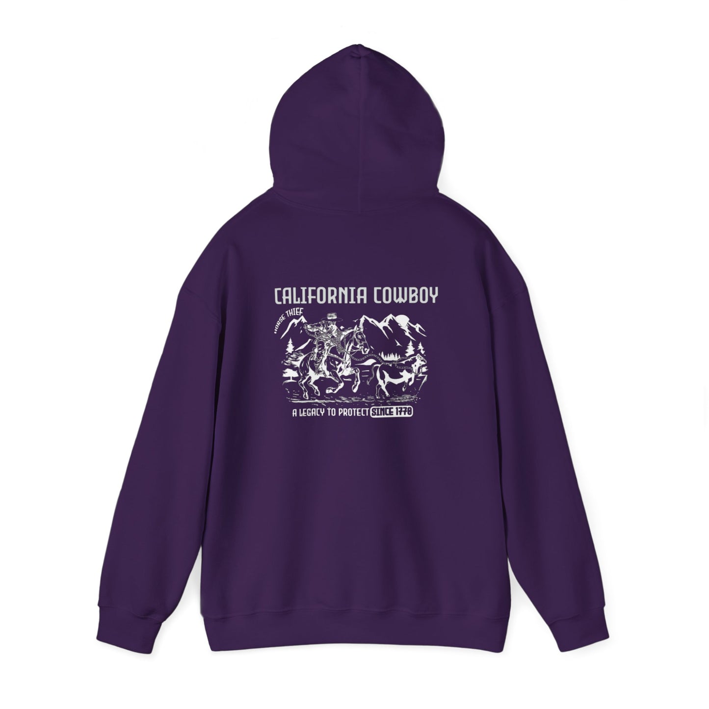 California Vaquero, A Legacy to Protect Since 1770, Pacific Crest Trail (Dark Hoodie)
