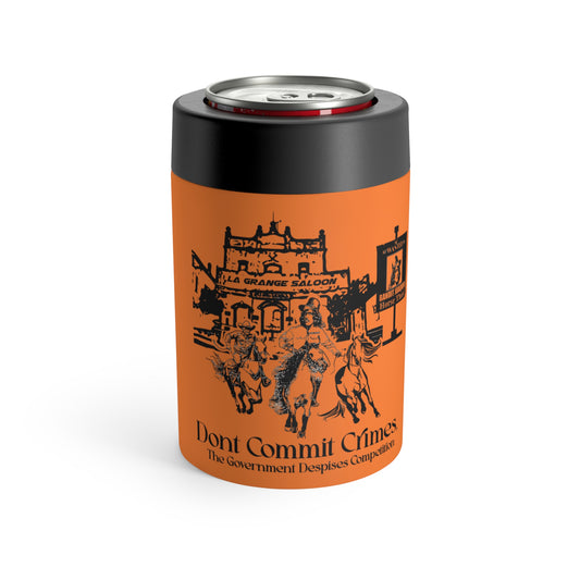Don't Commit a Crime, The Government Despises Competition: Bandit Joaquin (2nd Design, 12 Oz Can Tumbler)