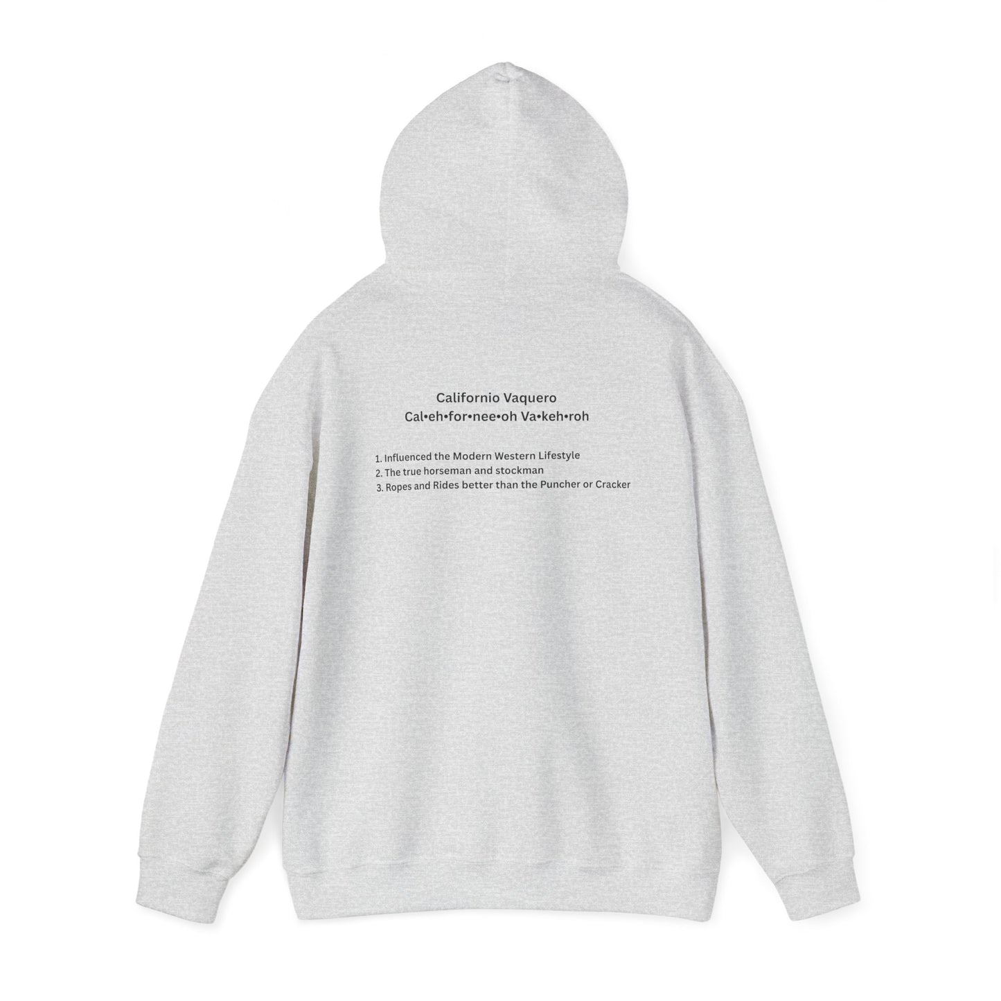 Californio Vaquero (Light Colored Hoodie)