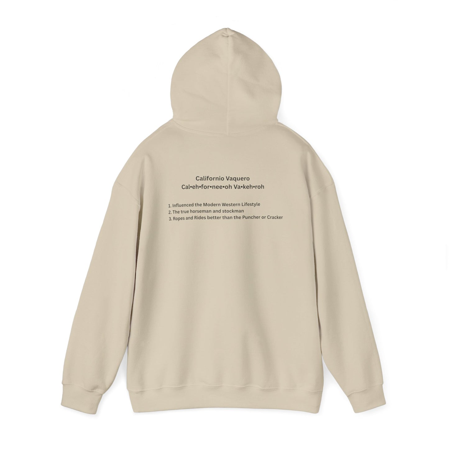 Californio Vaquero (Light Colored Hoodie)