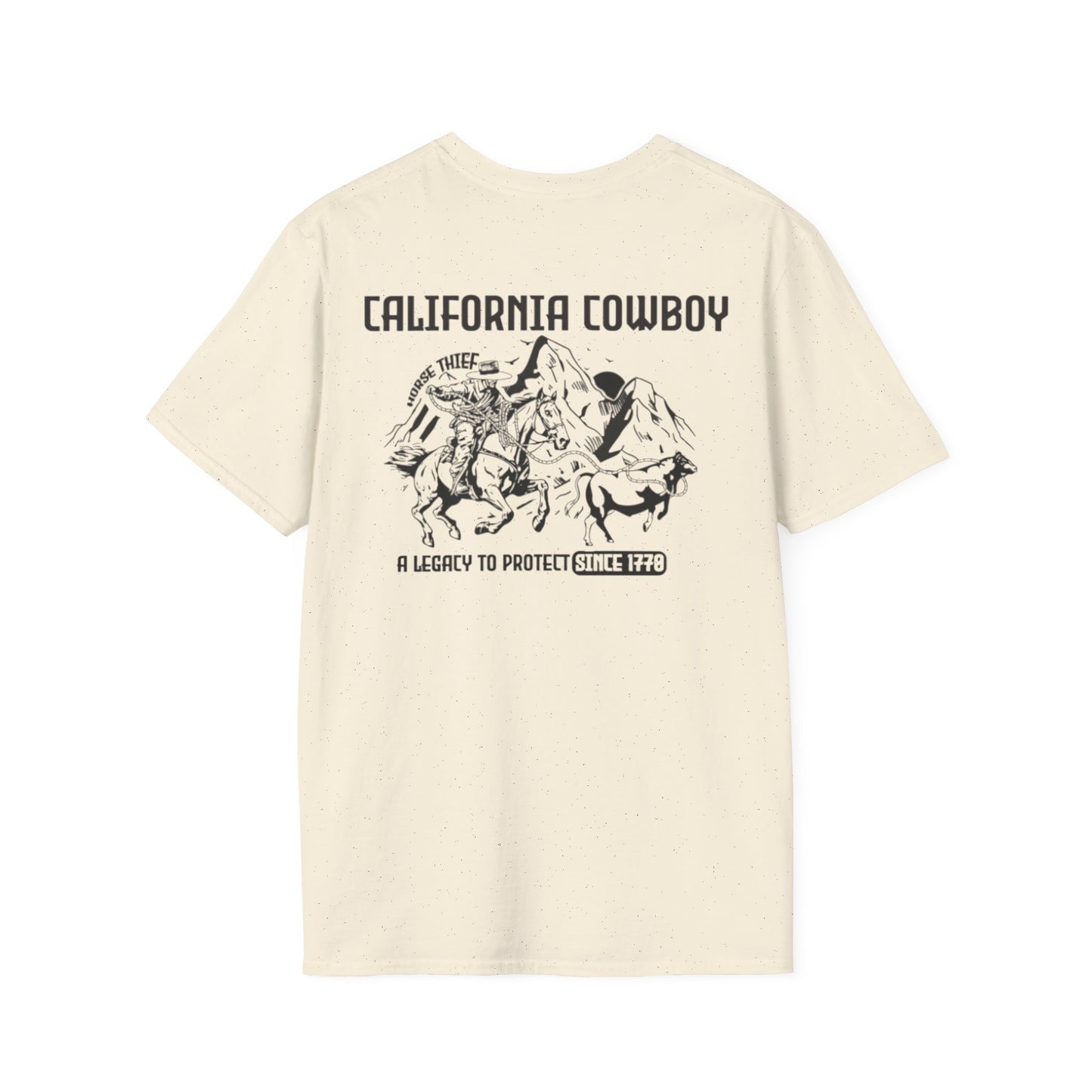 California Cowboy: A Legacy to Protect Since 1770 Mountain Tee