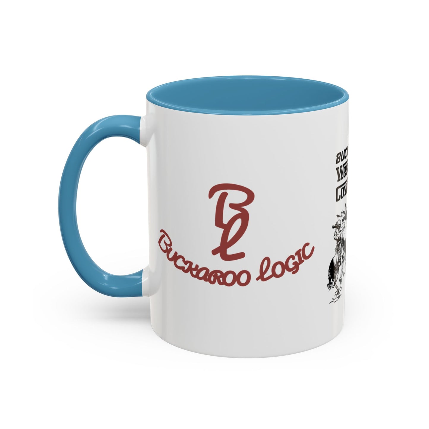 Bucking Horse Beach, West Coast Cowpoke detailed design Mug  (11 and 15oz)