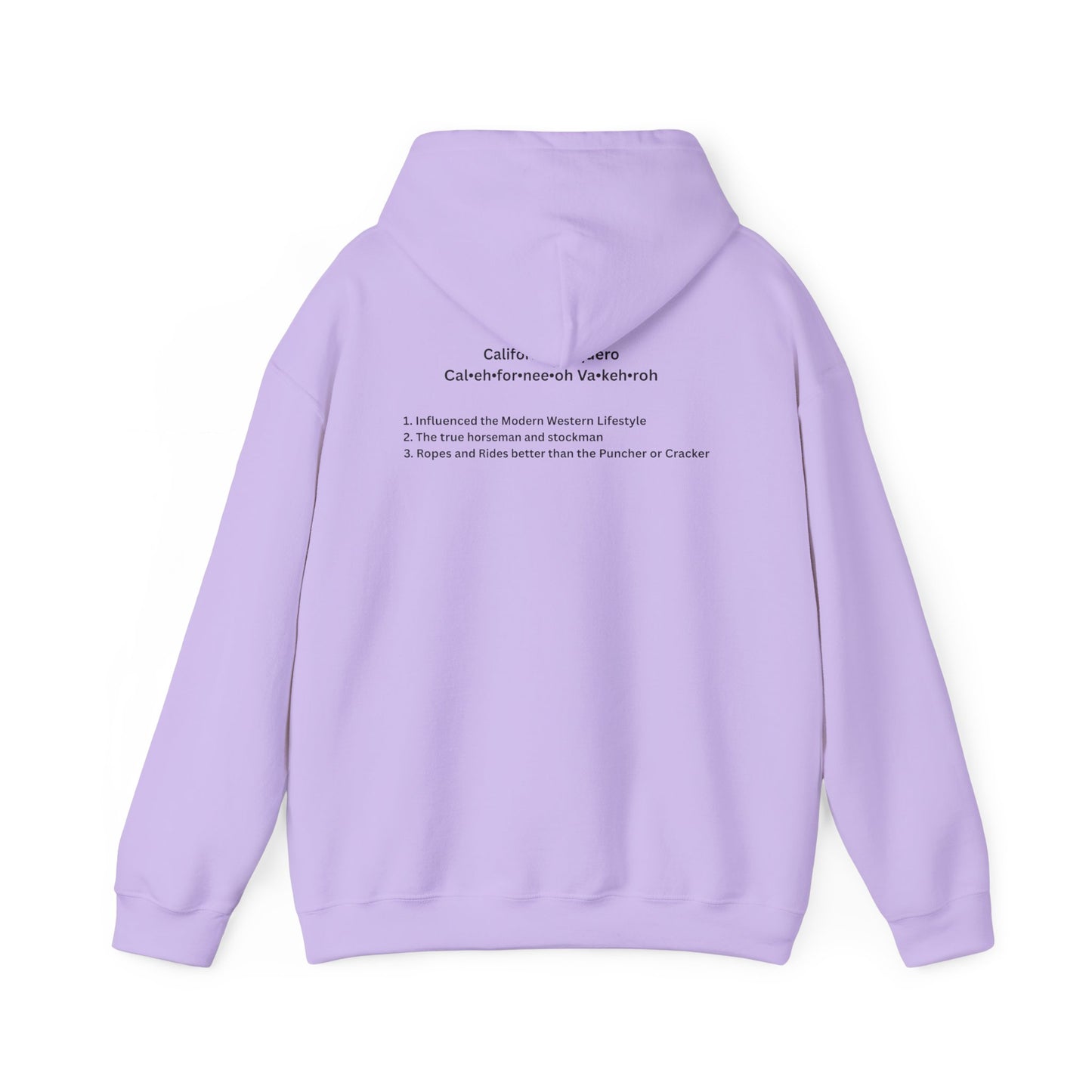 Californio Vaquero (Light Colored Hoodie)