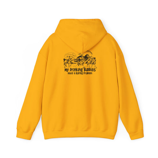My Drinking Buddies Have a Roping Problem (Concept 2, Light Colored Hoodie)