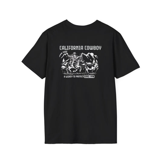 California Cowboy: A Legacy to Protect Since 1770 Pacific Crest Trail  (Dark Tees)