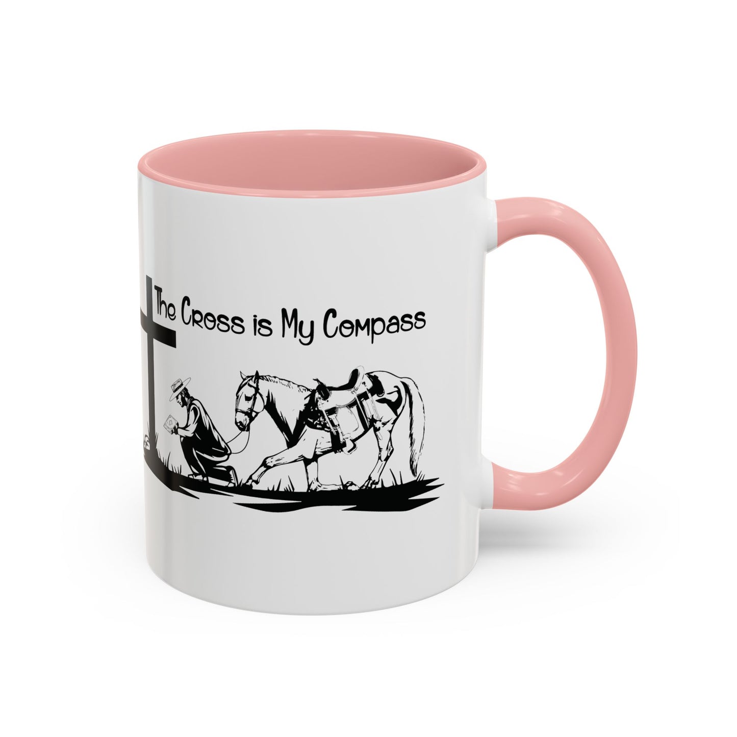 The Cross is my Compass Coffee Cup (11 and 15oz)