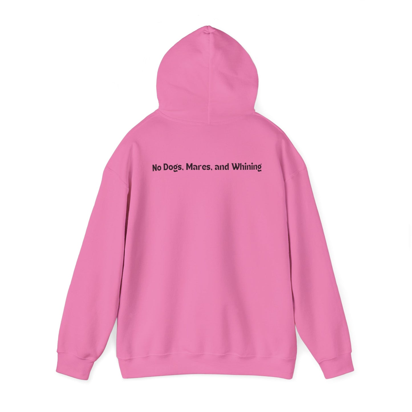 No Dogs, Mare, or Whining (Light Colored Hoodie)